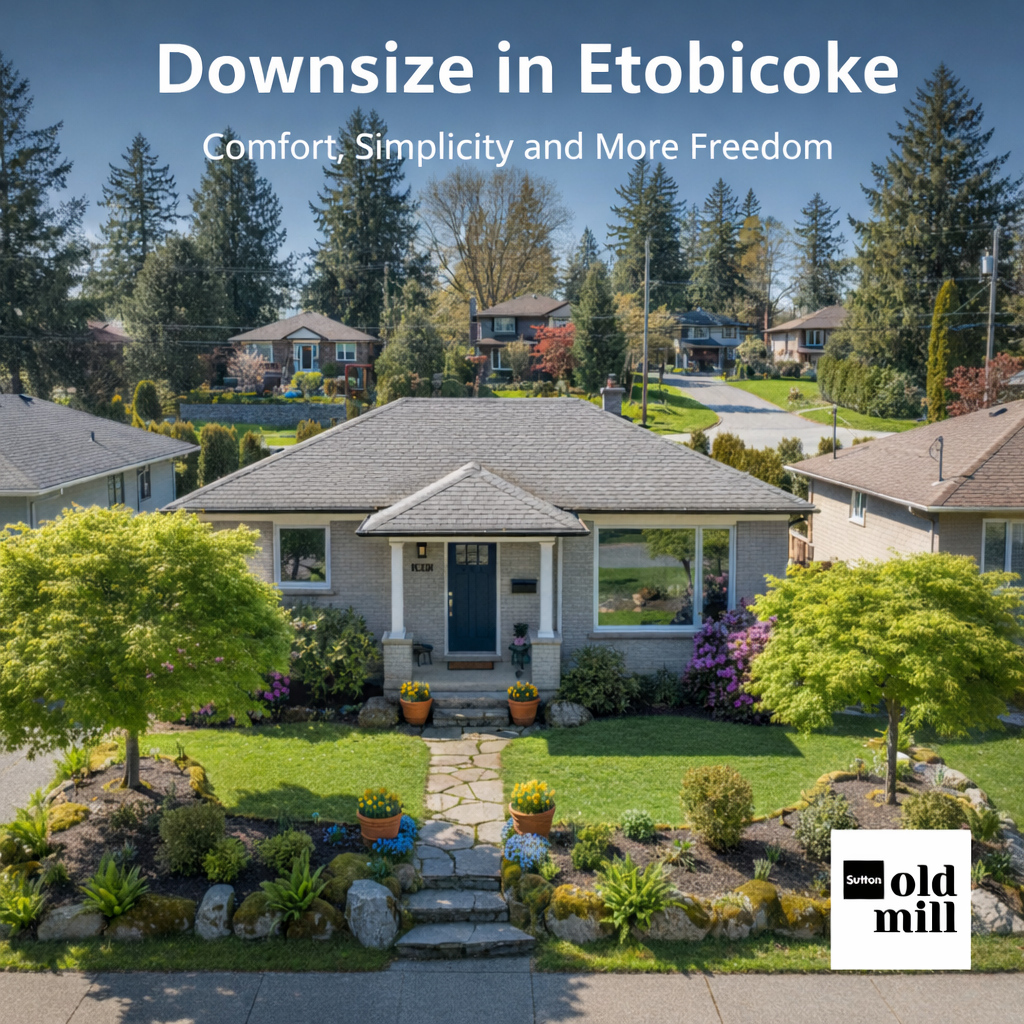 Norm and Kemba Realtors Facebook ad: Downsize in Etobicoke