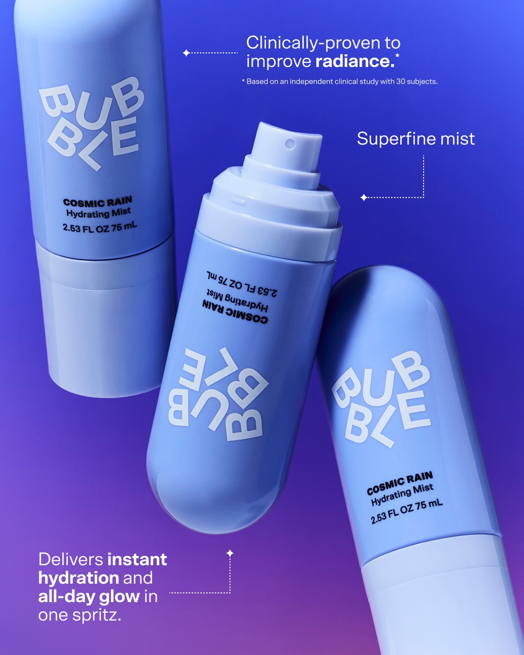 Bubble Facebook ad