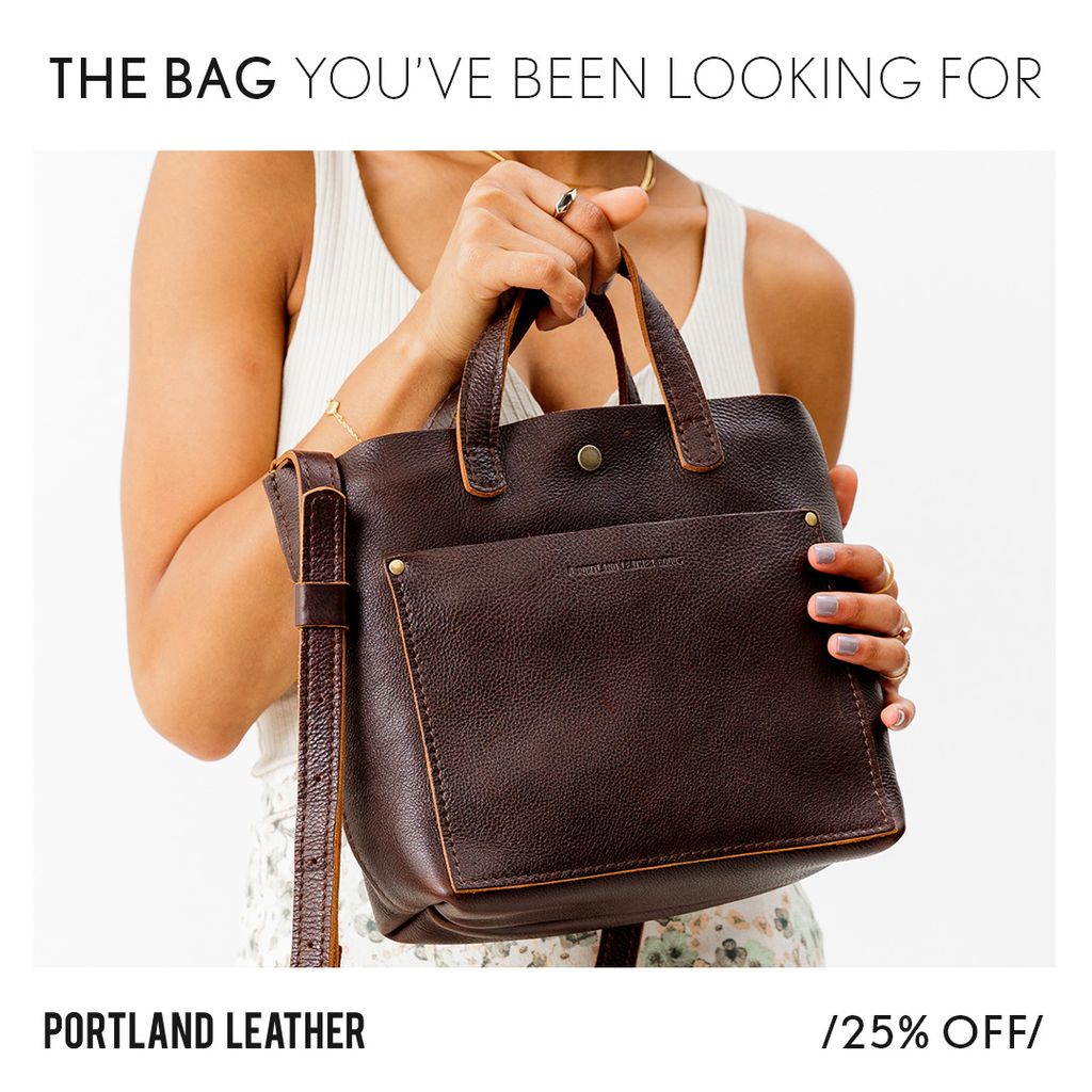 Portland Leather Goods Facebook ad