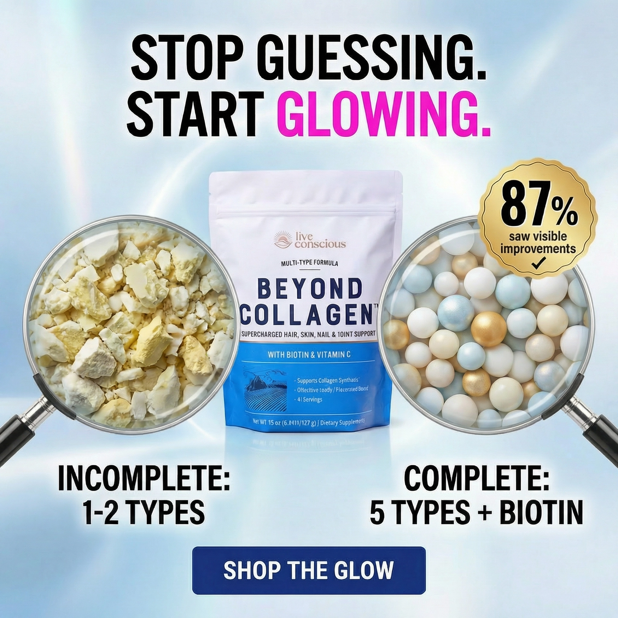 Live Conscious Facebook ad