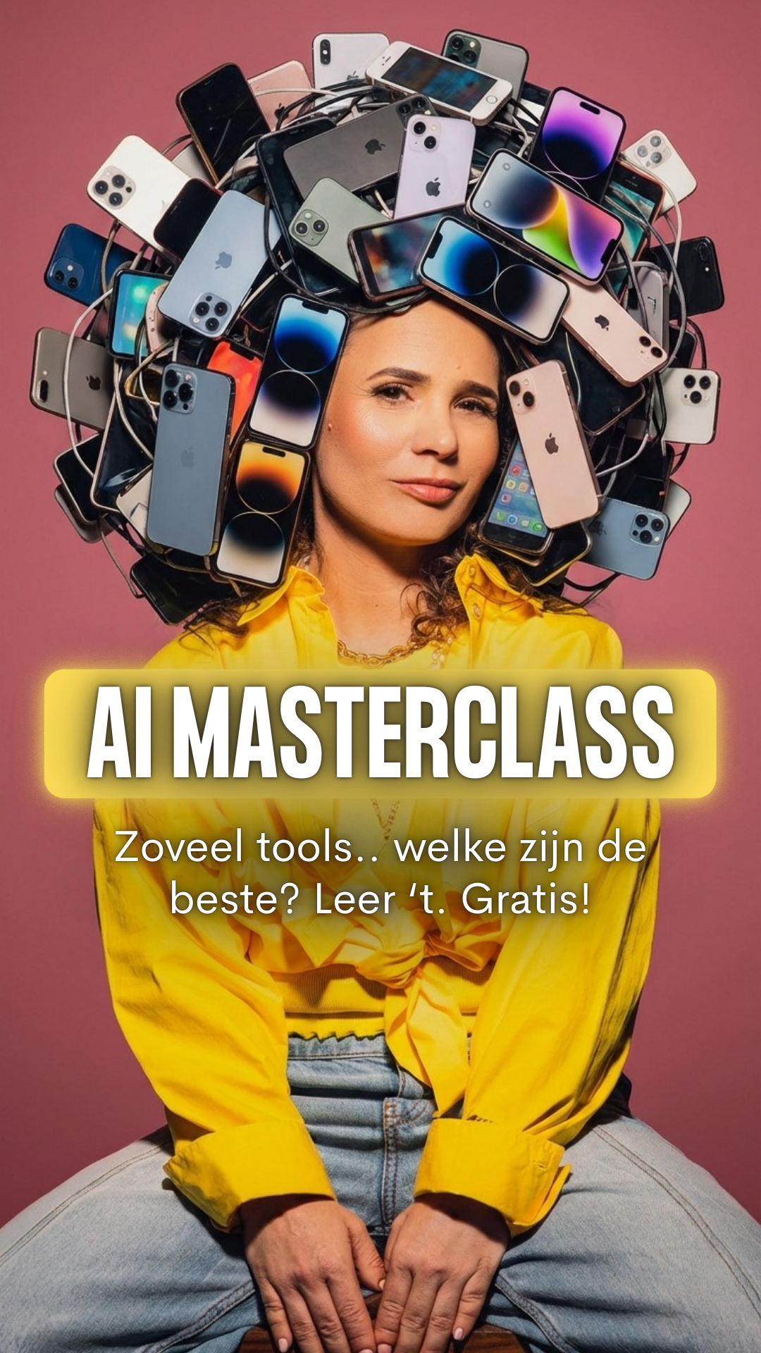 Simone Levie Facebook ad: AI Masterclass - AI, apps, salespagina's en meer →