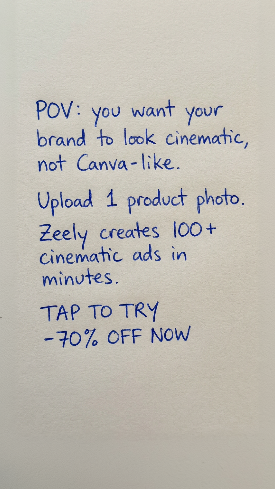 Zeely Facebook ad