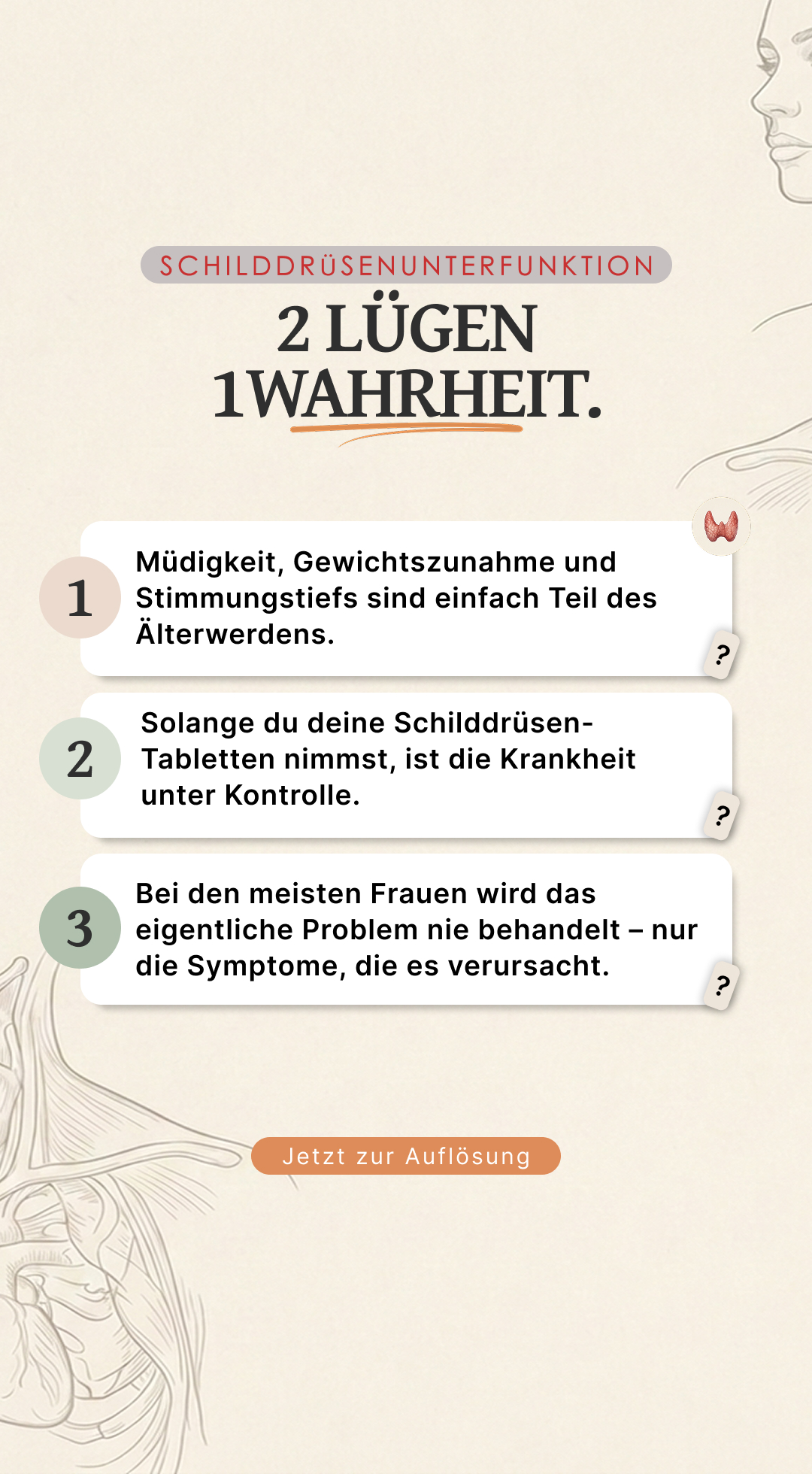Mission Schilddrüse Facebook ad