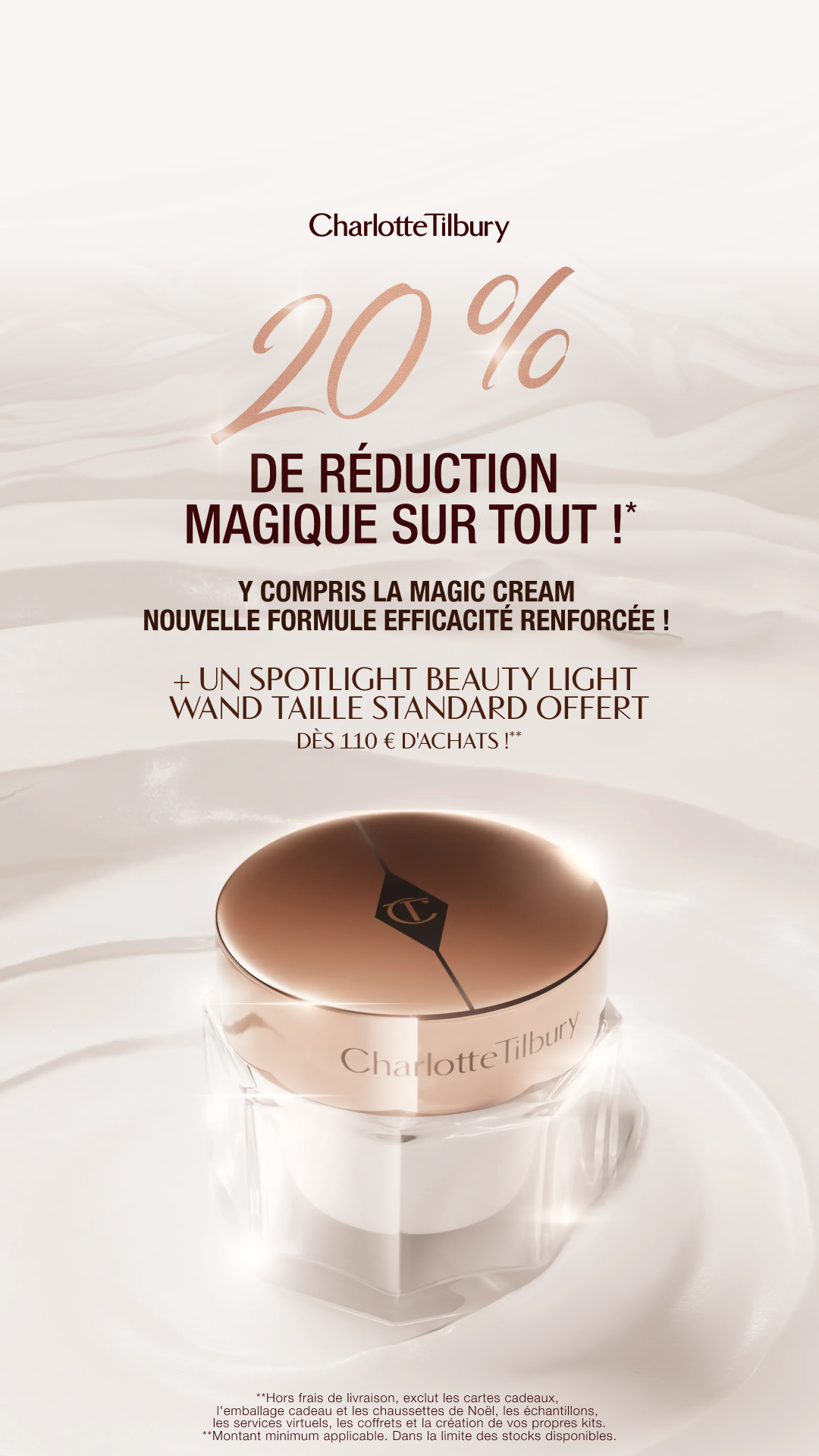Charlotte Tilbury Skincare Facebook ad