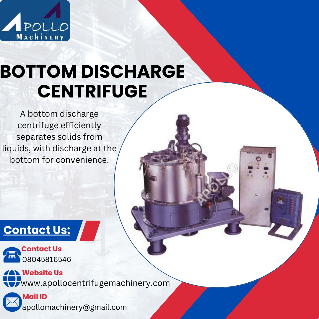 Apollo Machinery Facebook ad: High-Performance Industrial Centrifuge Machinery