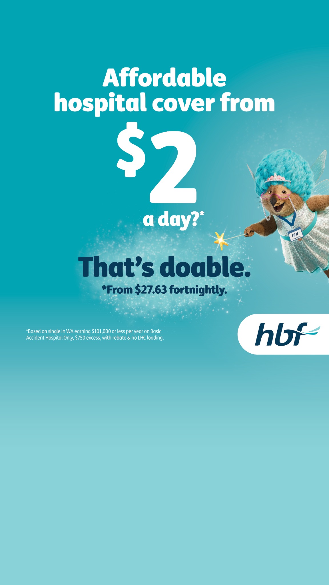 HBF Facebook ad