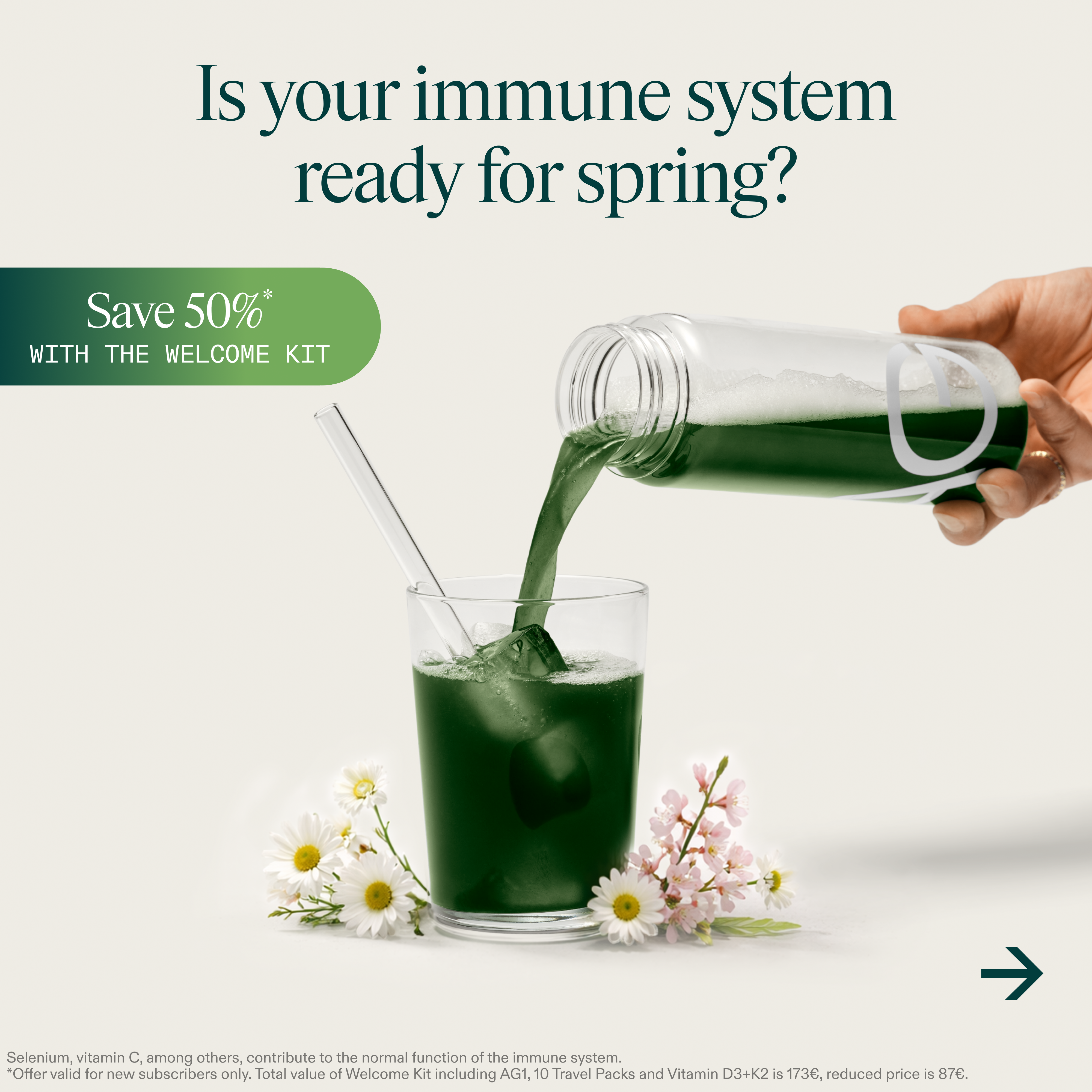 AG1 by Athletic Greens Facebook ad