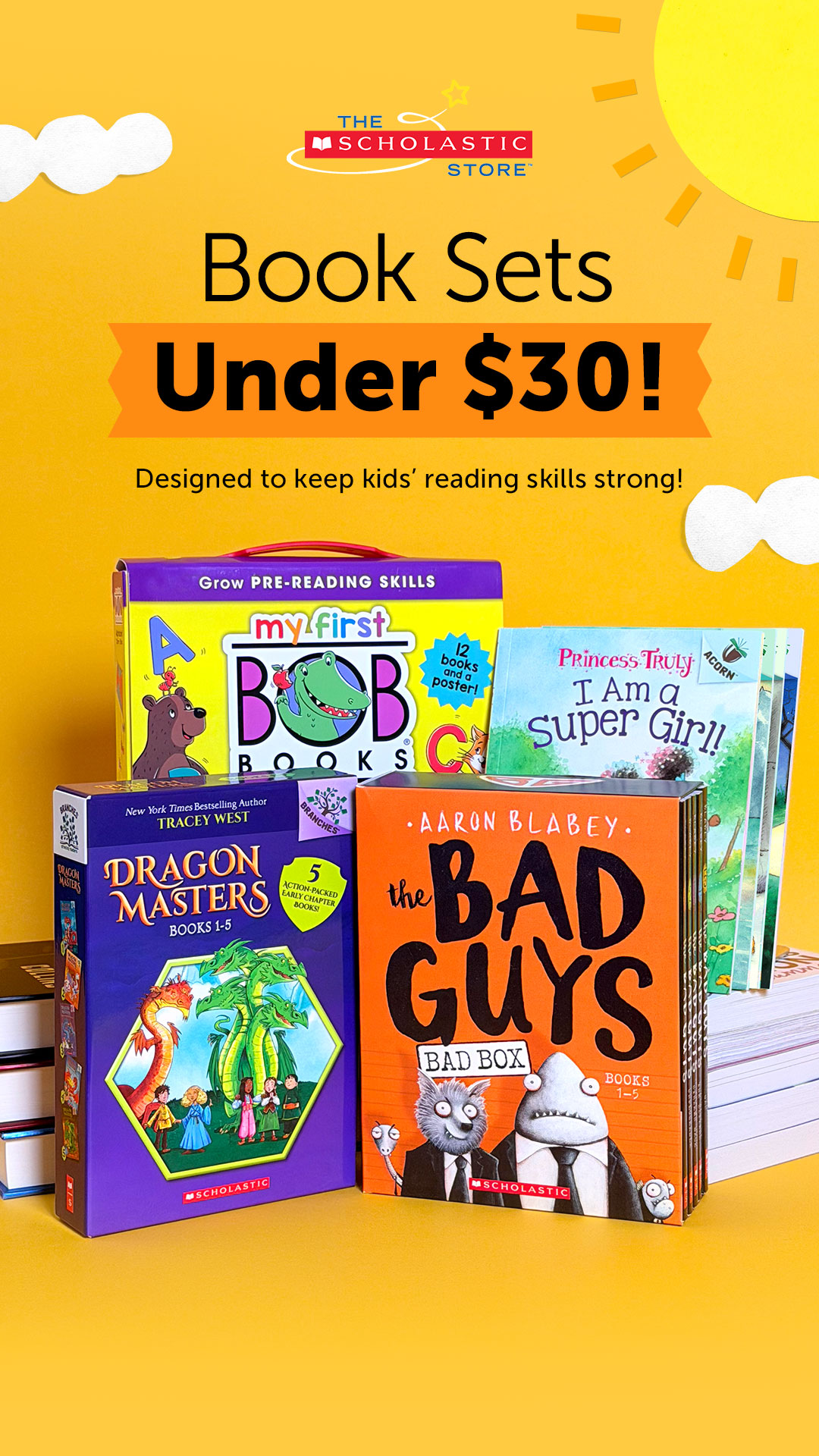 Scholastic Facebook ad