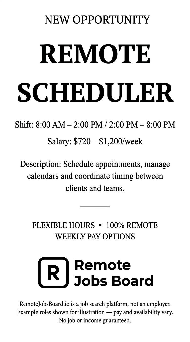Remote Jobs Board - Work From Anywhere Facebook ad