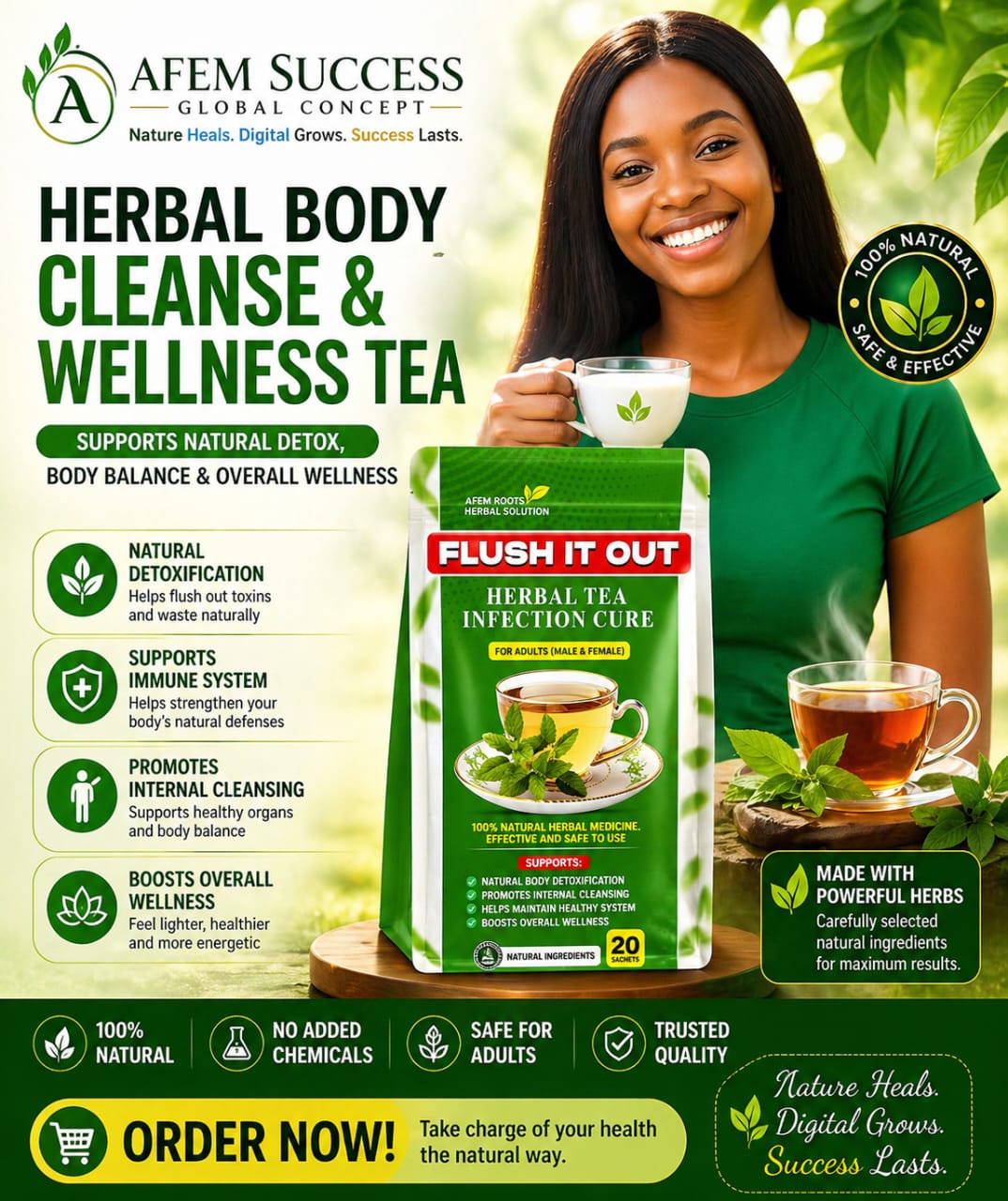 Happy Life Facebook ad: STOP STUBBORN INFECTION (ORDER NOW)