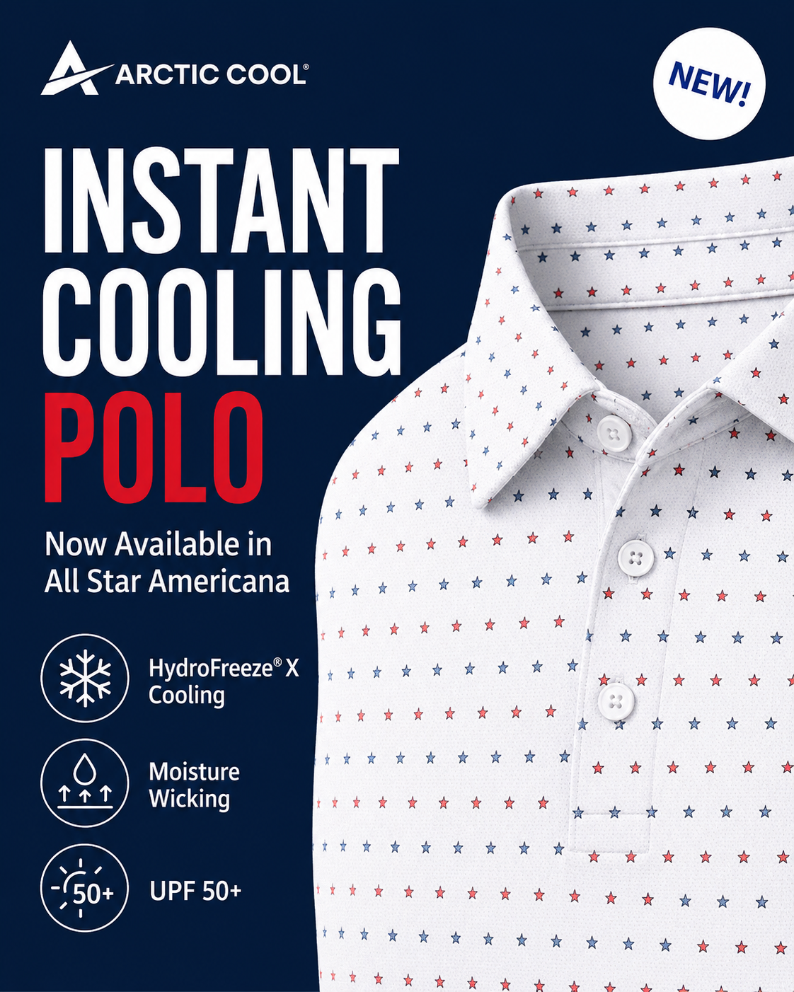 Arctic Cool Facebook ad