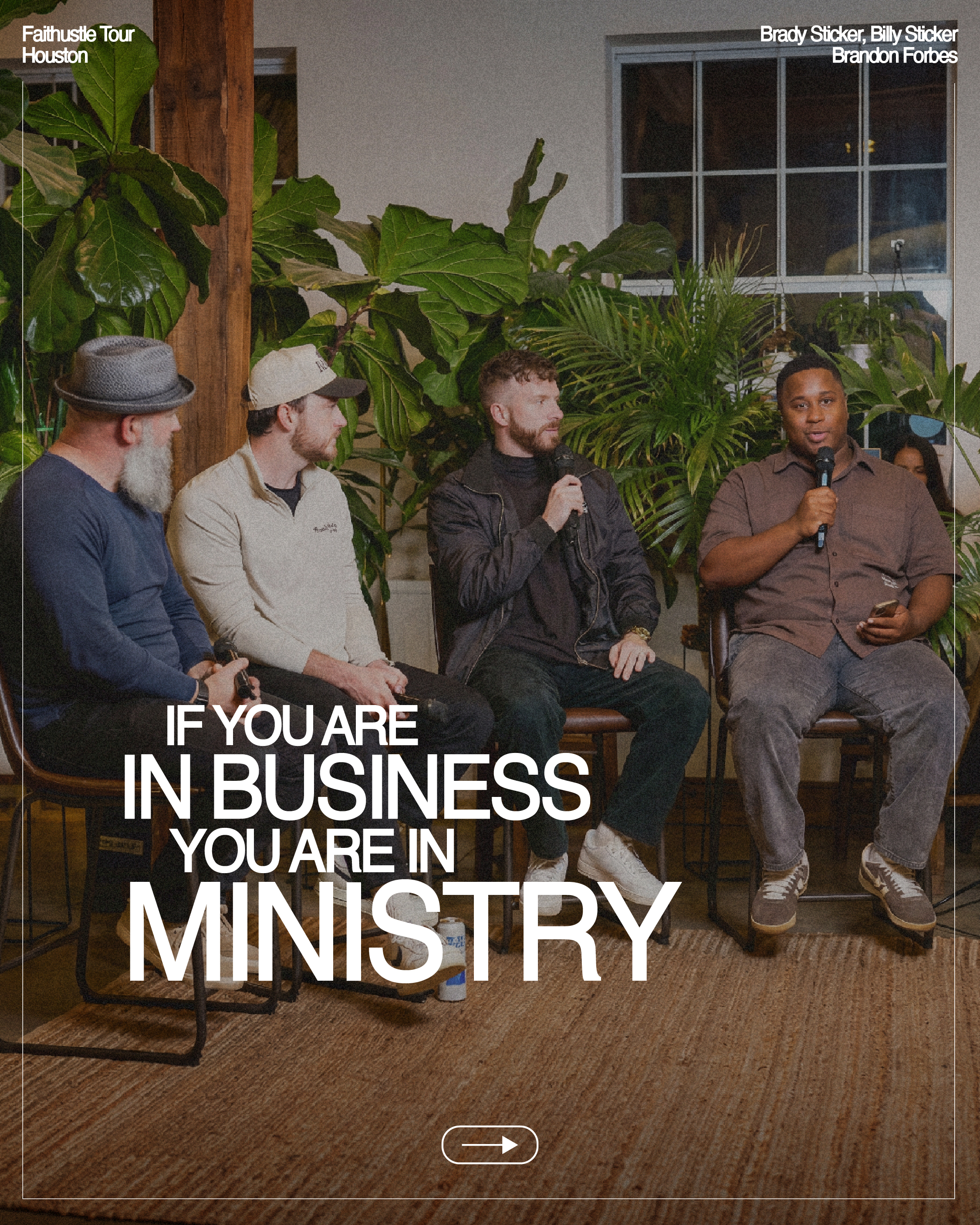 The Faithustle Facebook ad: Your work is your ministry