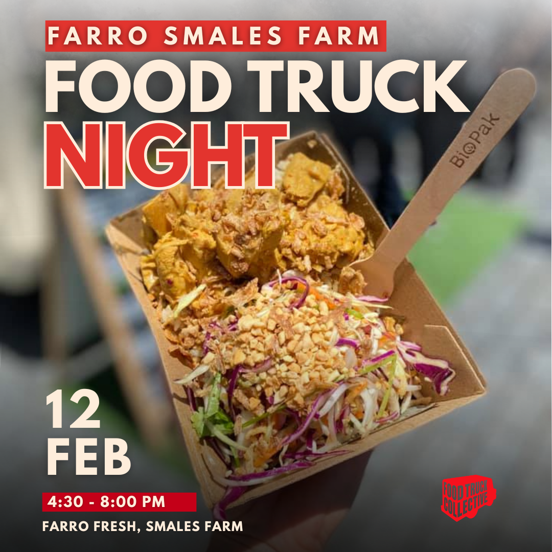 Food Truck Collective Facebook ad: Farro Fresh Food Truck Night, Smales Farm
