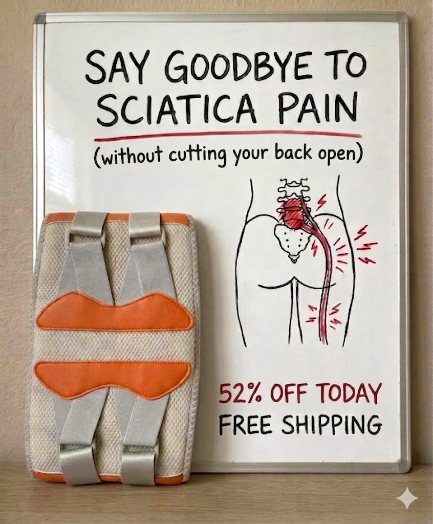 Irries Facebook ad: Try this before falling into sciatica surgery