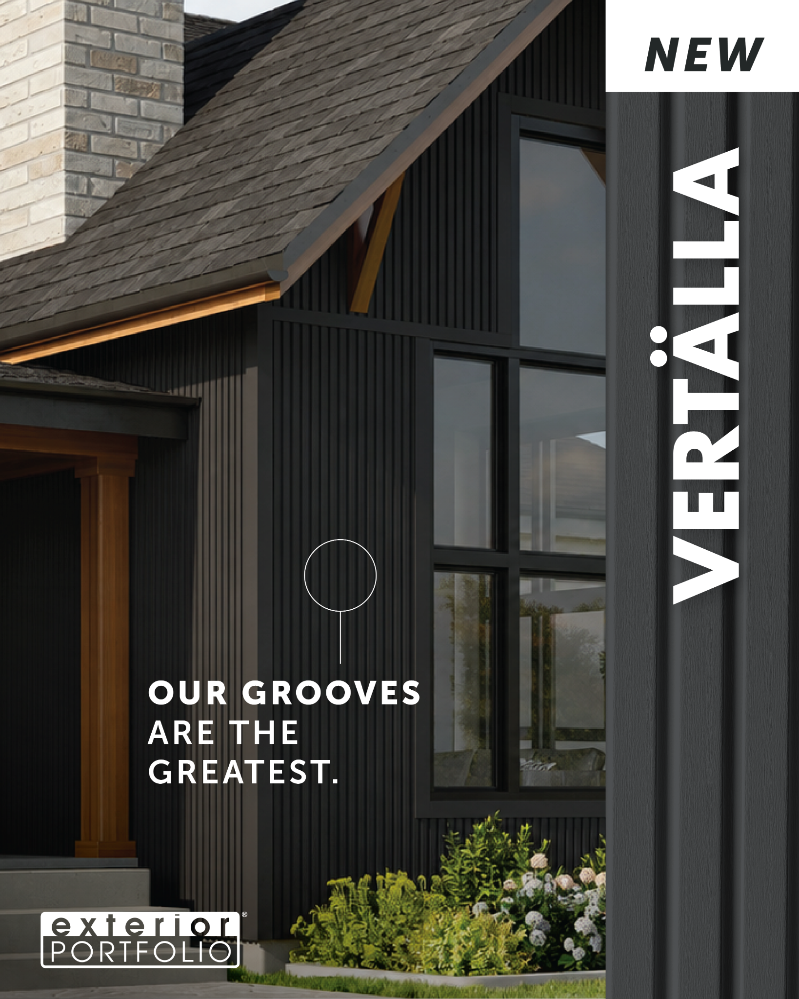 Westlake Royal Building Products Facebook ad: Never fade. Never blend in.