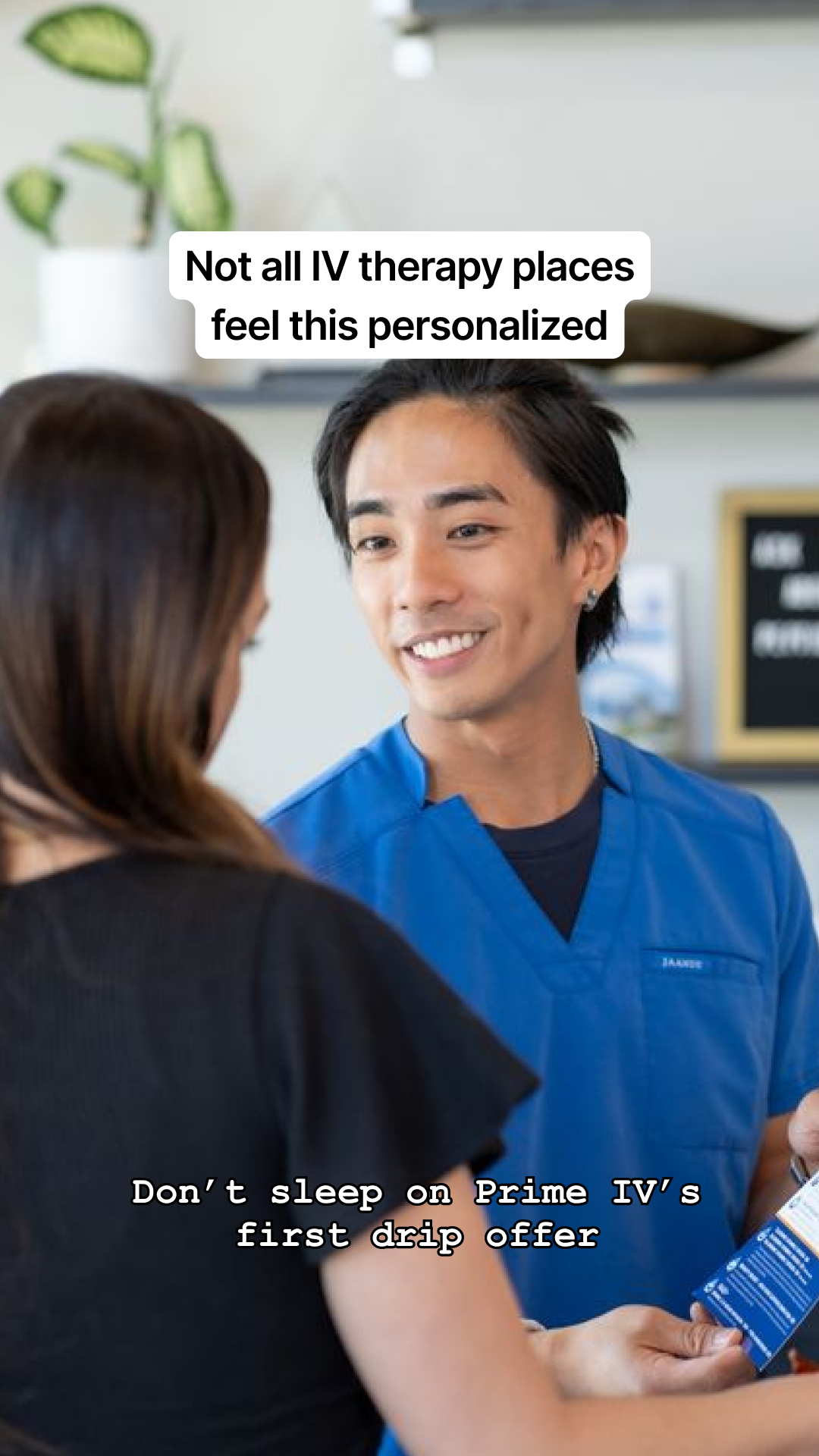 Prime IV Hydration & Wellness Facebook ad: Try IV Therapy