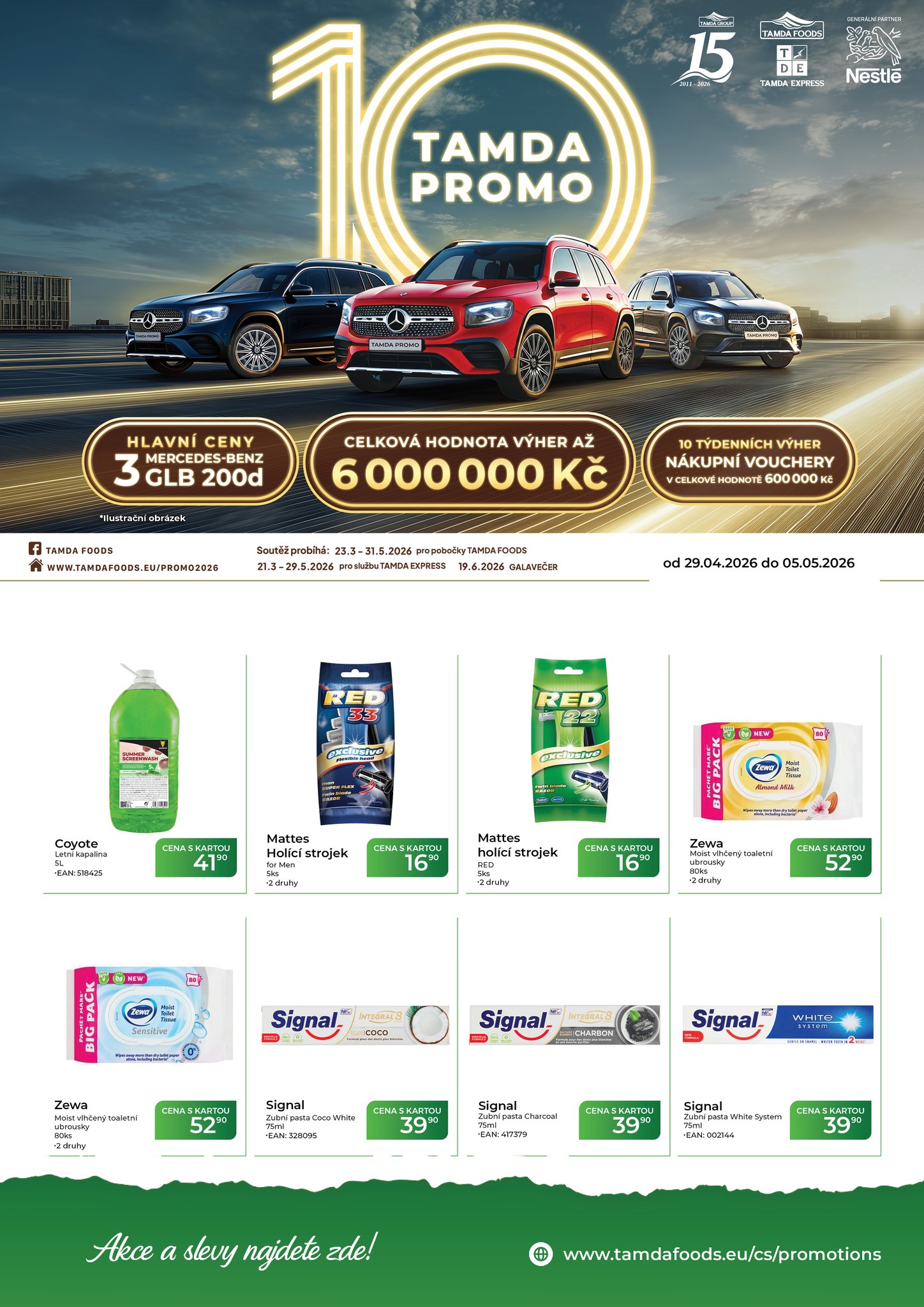 TAMDA FOODS Facebook ad: Objevte skvělé slevy na vaše oblíbené produkty!