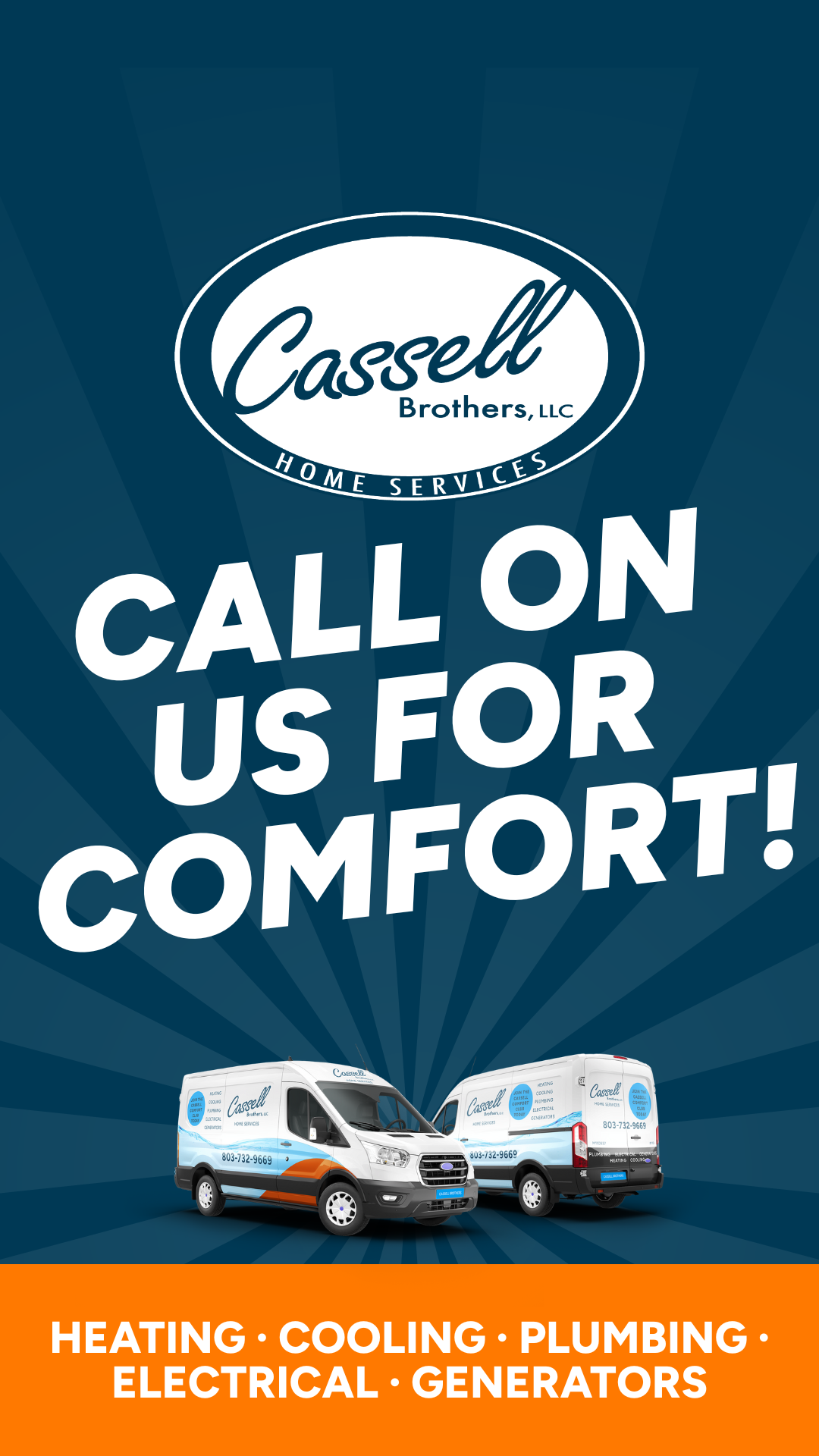 Cassell Brothers Home Services Facebook ad from Jun 16, 2026