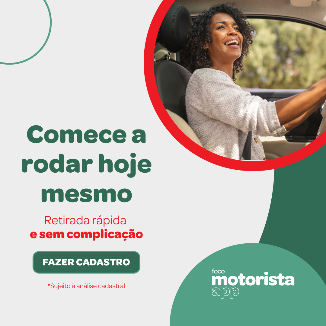 Foco Aluguel de Carros Facebook ad from May 22, 2026