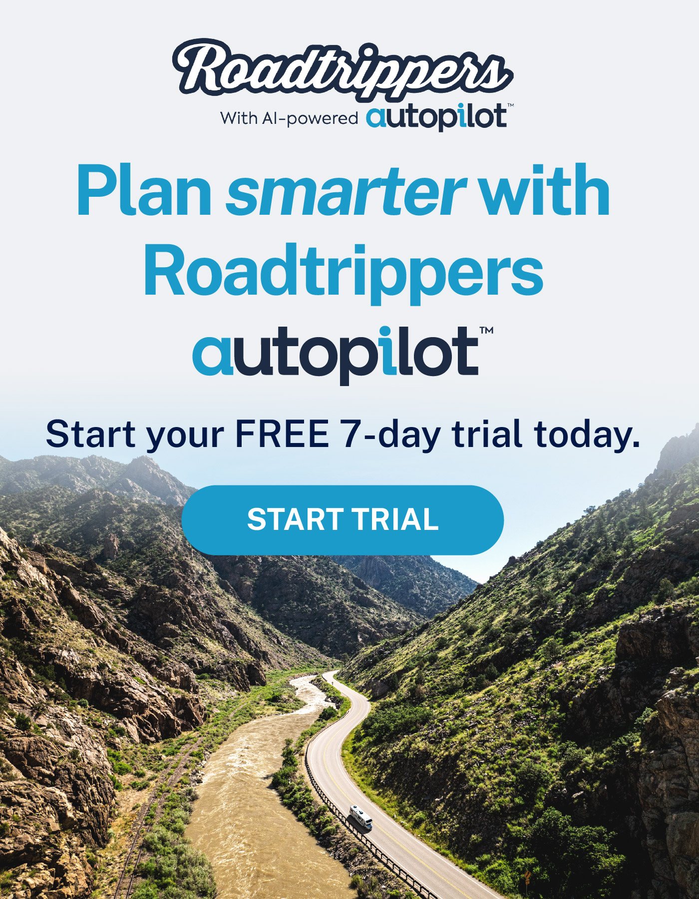 Roadtrippers Facebook ad