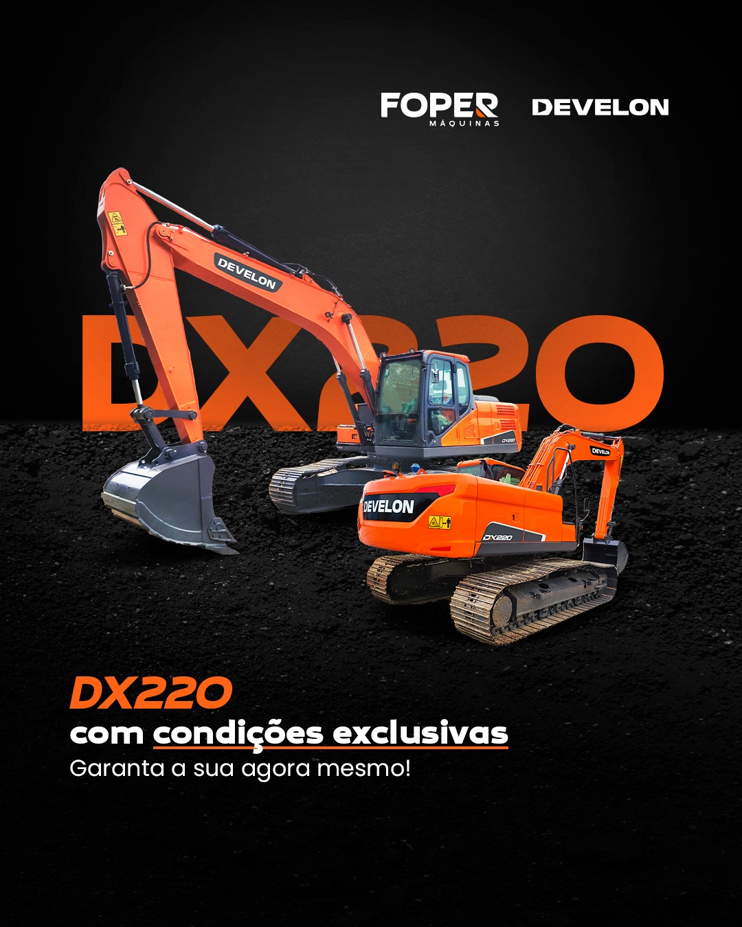 Foper Máquinas Facebook ad: A oportunidade que sua obra esperava chegou!