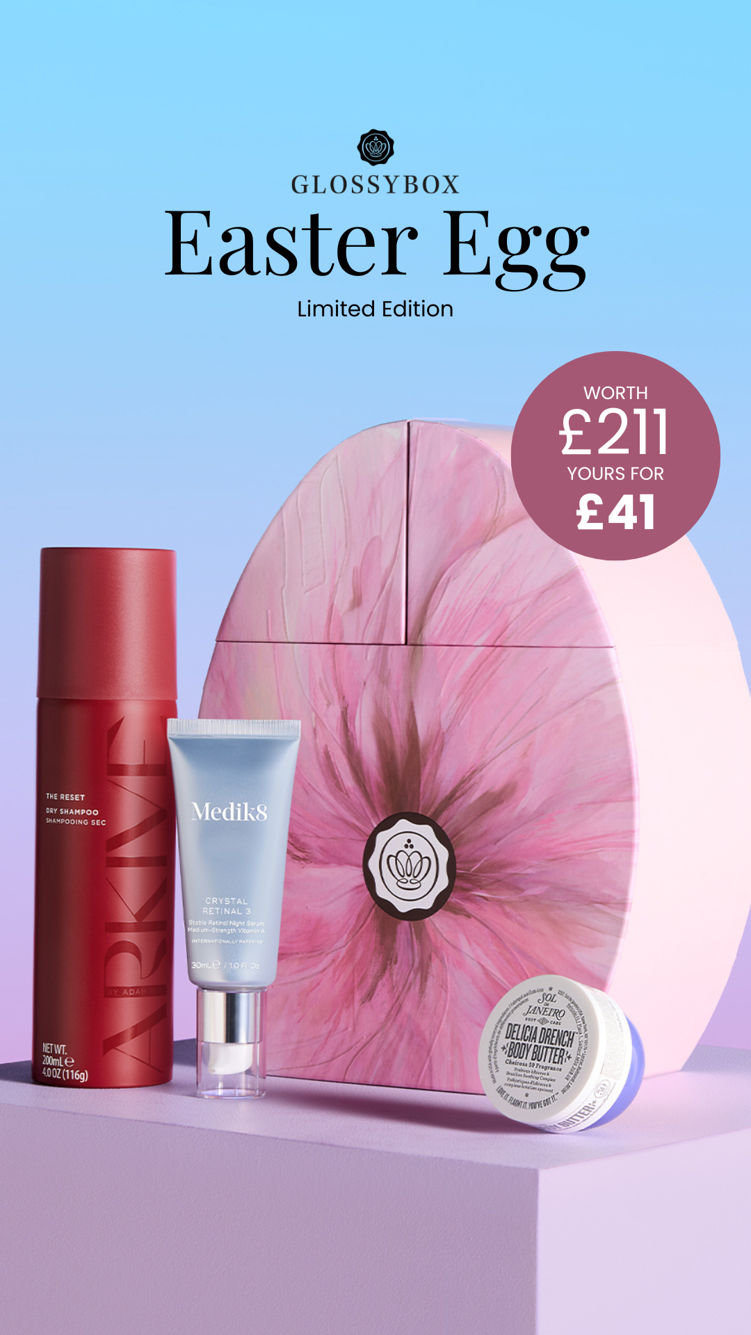 GlossyBox.co.uk Facebook ad from Mar 10, 2026