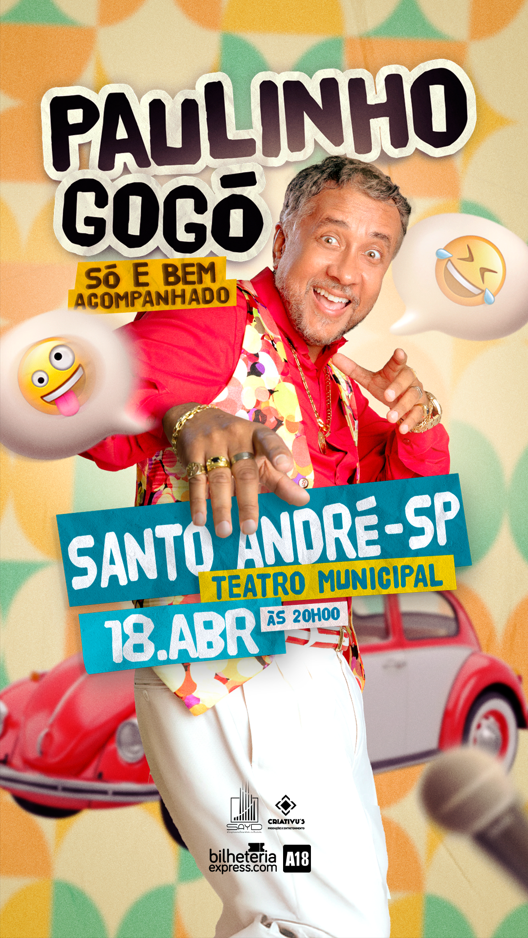 Paulinho Gogó Facebook ad from Mar 6, 2026