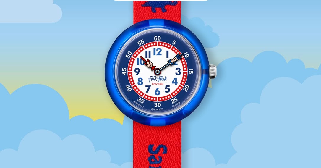Flik Flak Facebook ad: Montres personnalisées!