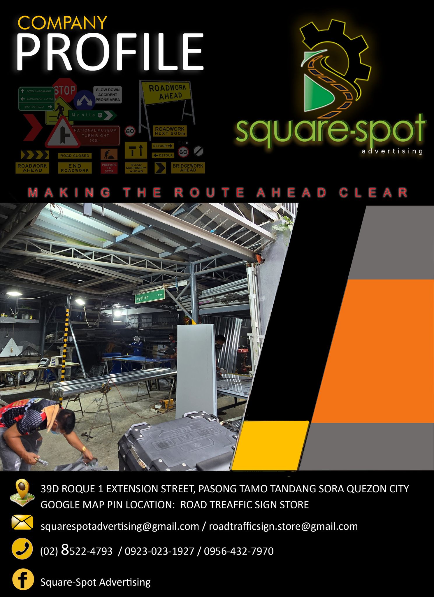 SIGN Expert Philippines Facebook ad: we manufacture and supply ALL Kind of road…