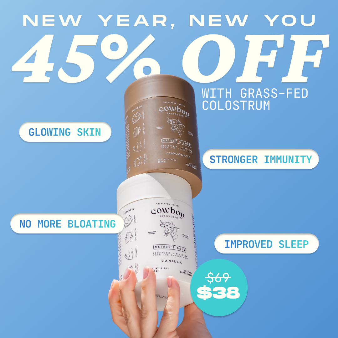 Cowboy Colostrum Facebook ad