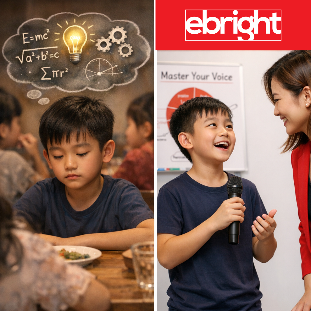 Ebright Public Speaking Academy Facebook ad