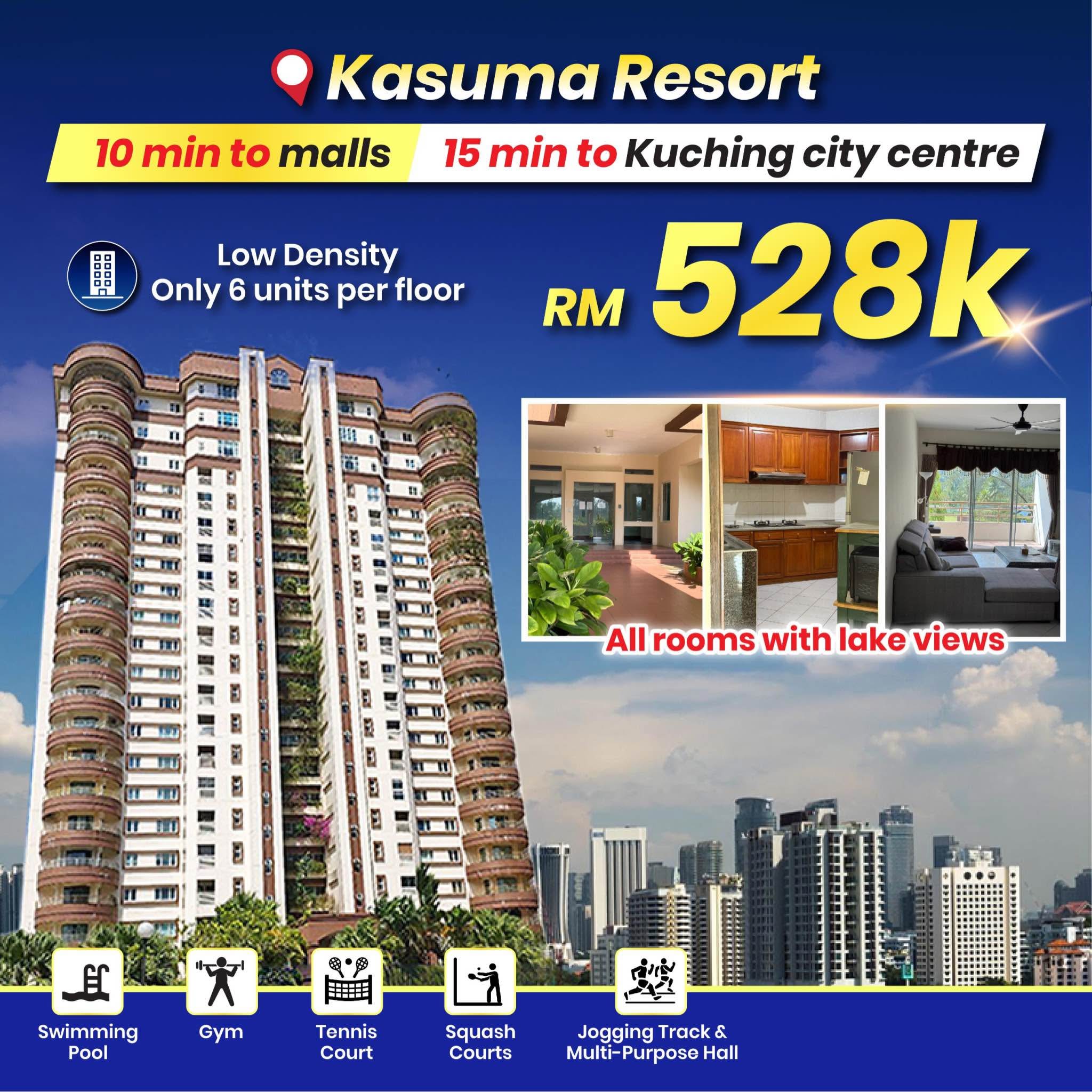 Tiffany Thain Facebook ad: Kasuma Resort Condominium for Sale