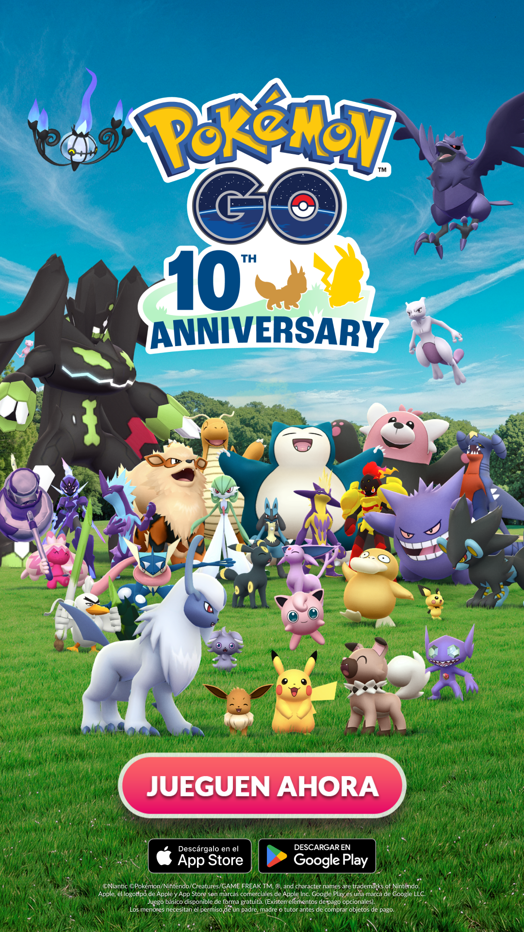 Pokémon GO Latinoamérica Facebook ad