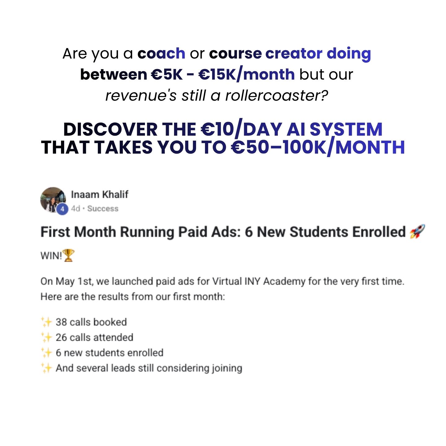 Stefan Andjelovic Facebook ad