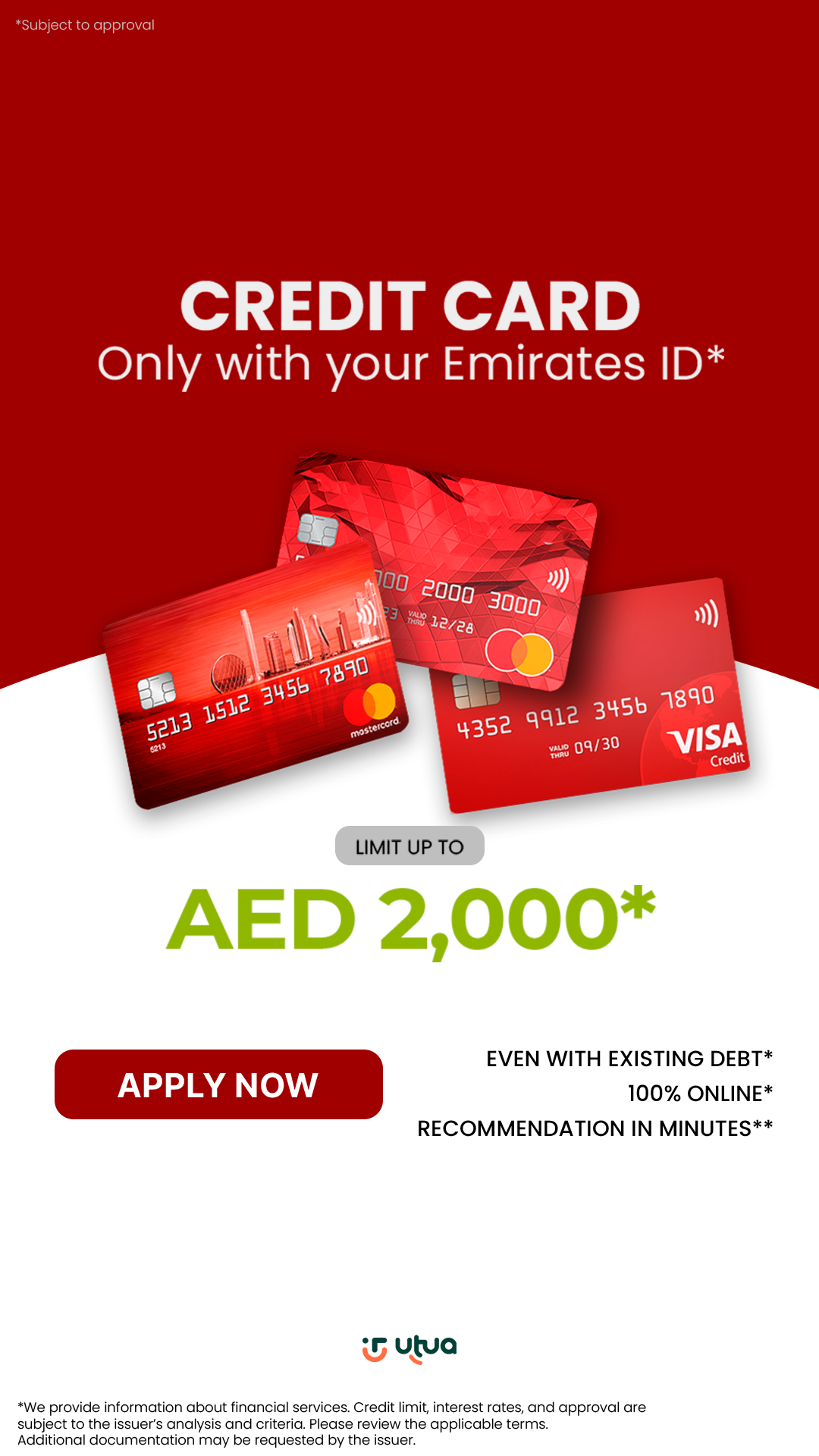 UAE Cards Online Facebook ad