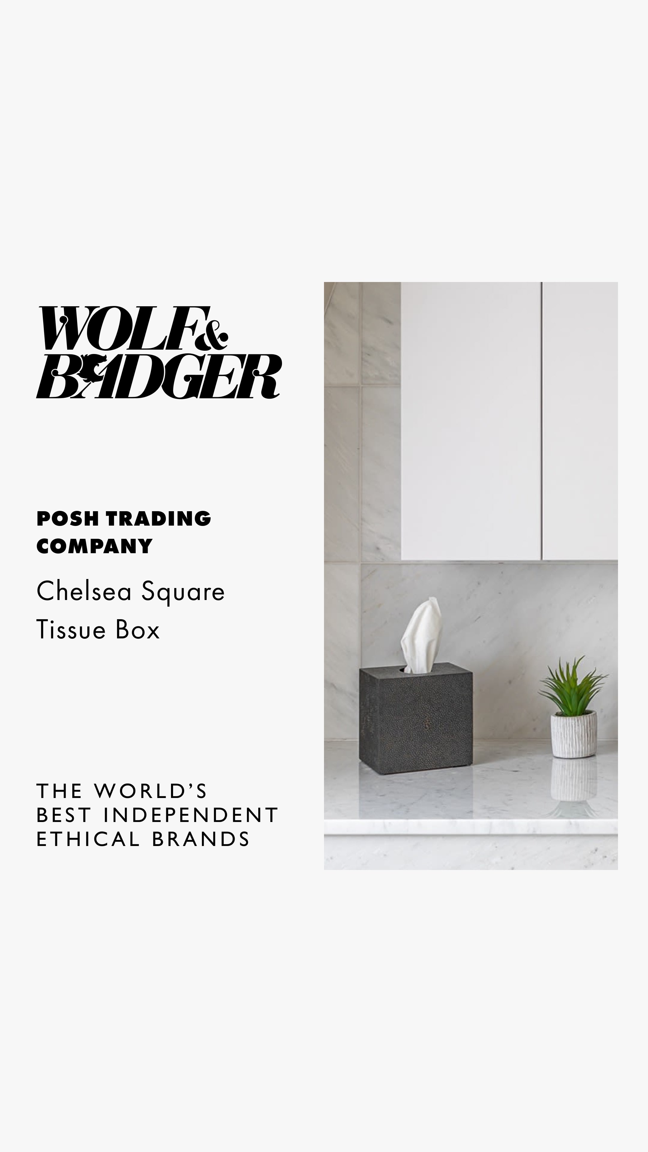 Wolf & Badger Facebook ad
