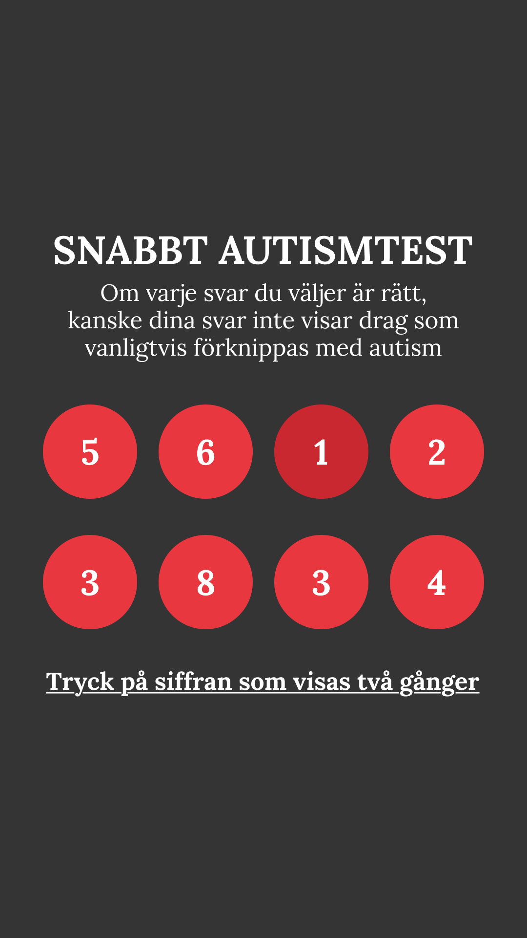 Free International IQ Test Facebook ad