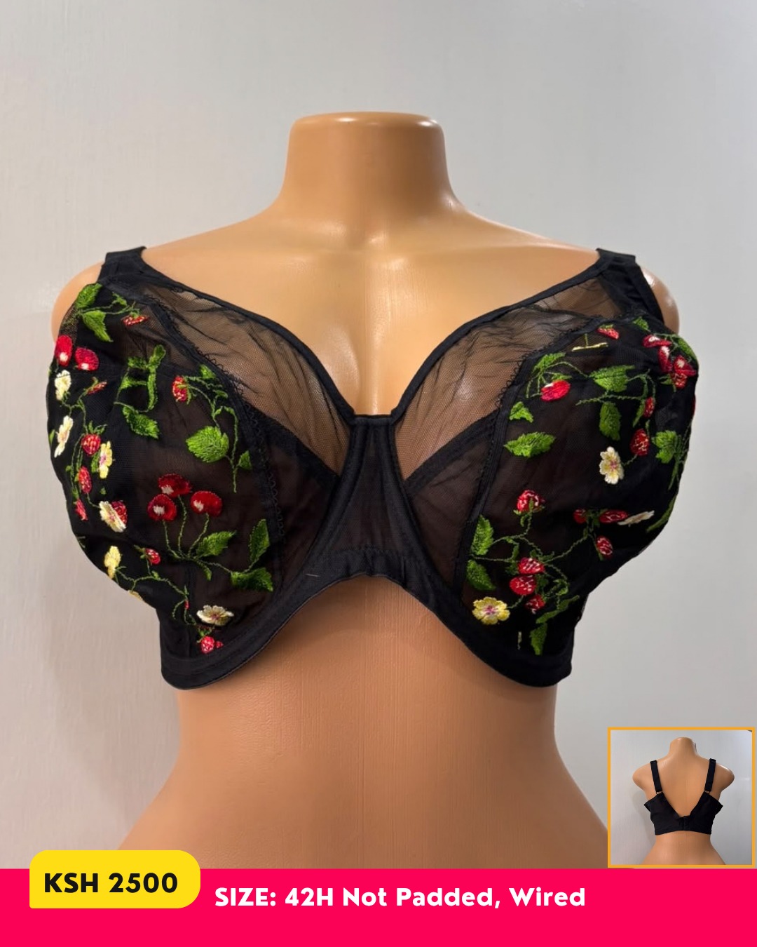 Ruby Undies KE Facebook ad: We've Restocked Your Favorites Plus Size Bras!