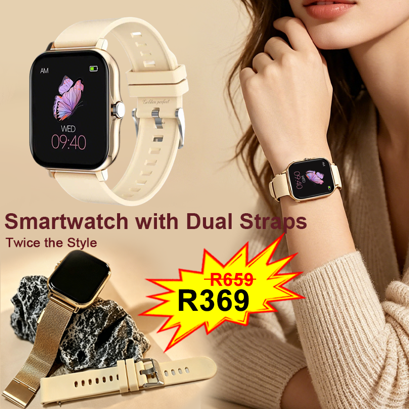 Mecina Online Facebook ad: One Smartwatch with 2 styles