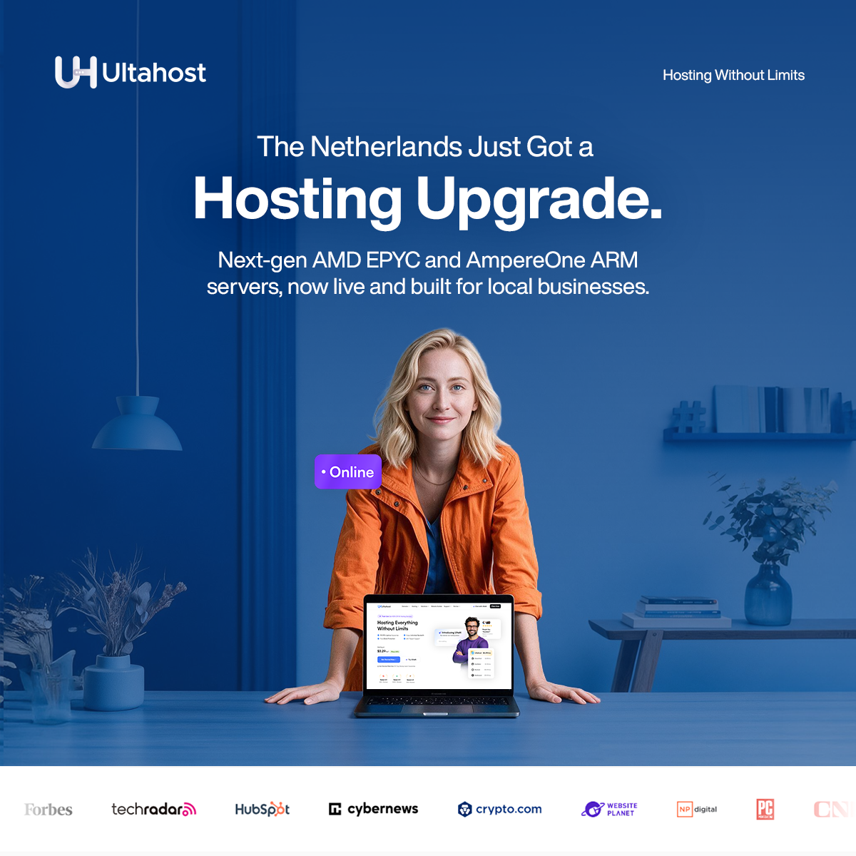 UltaHost Facebook ad
