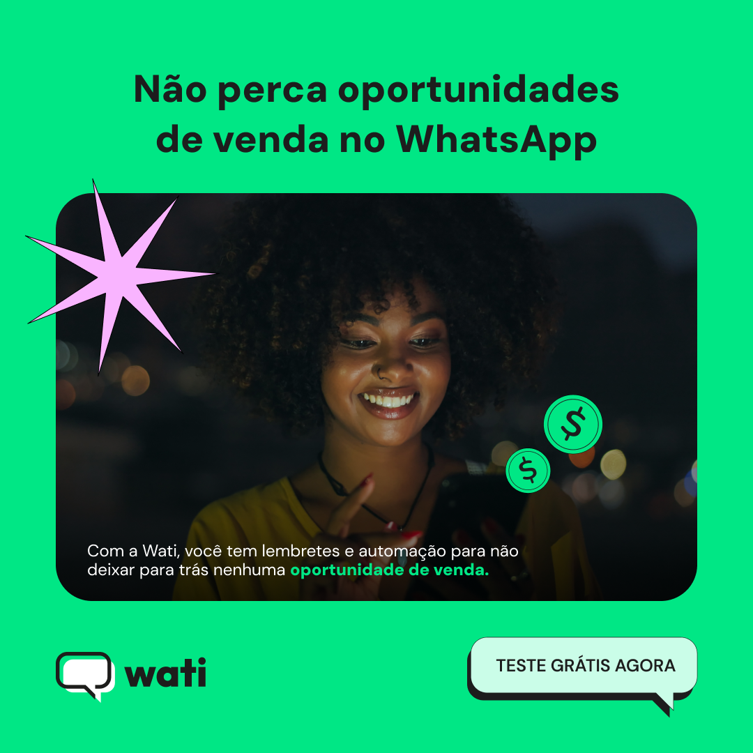Wati Brasil Facebook ad