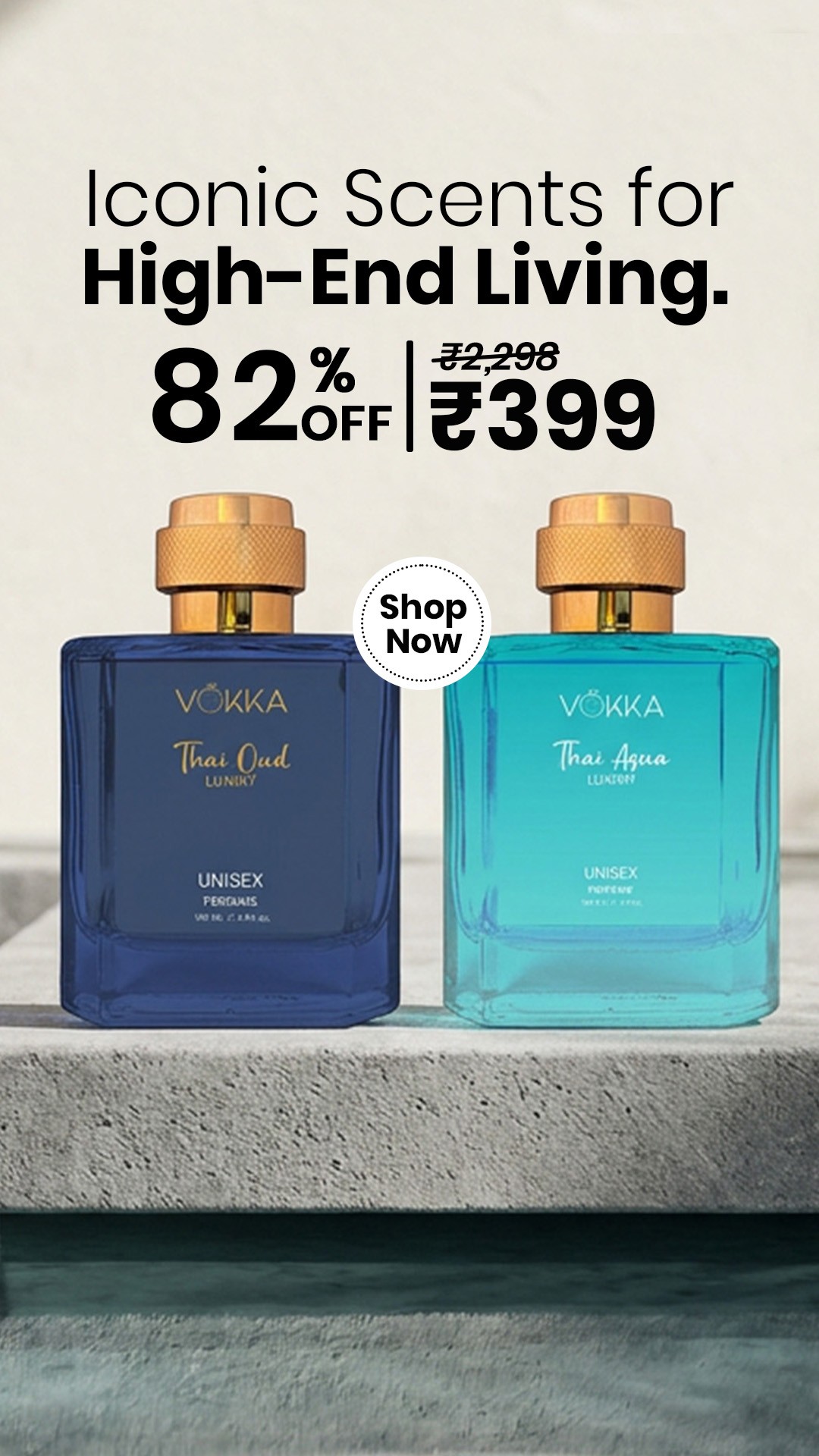 Vokka Perfumes Facebook ad