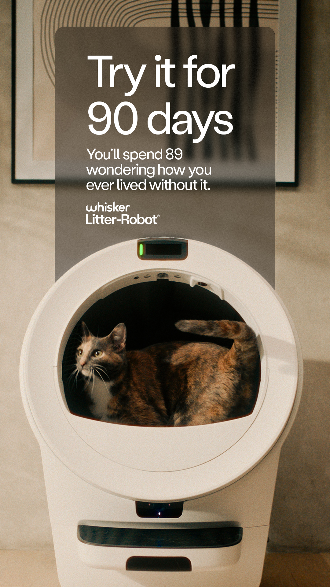 Litter-Robot by Whisker Facebook ad