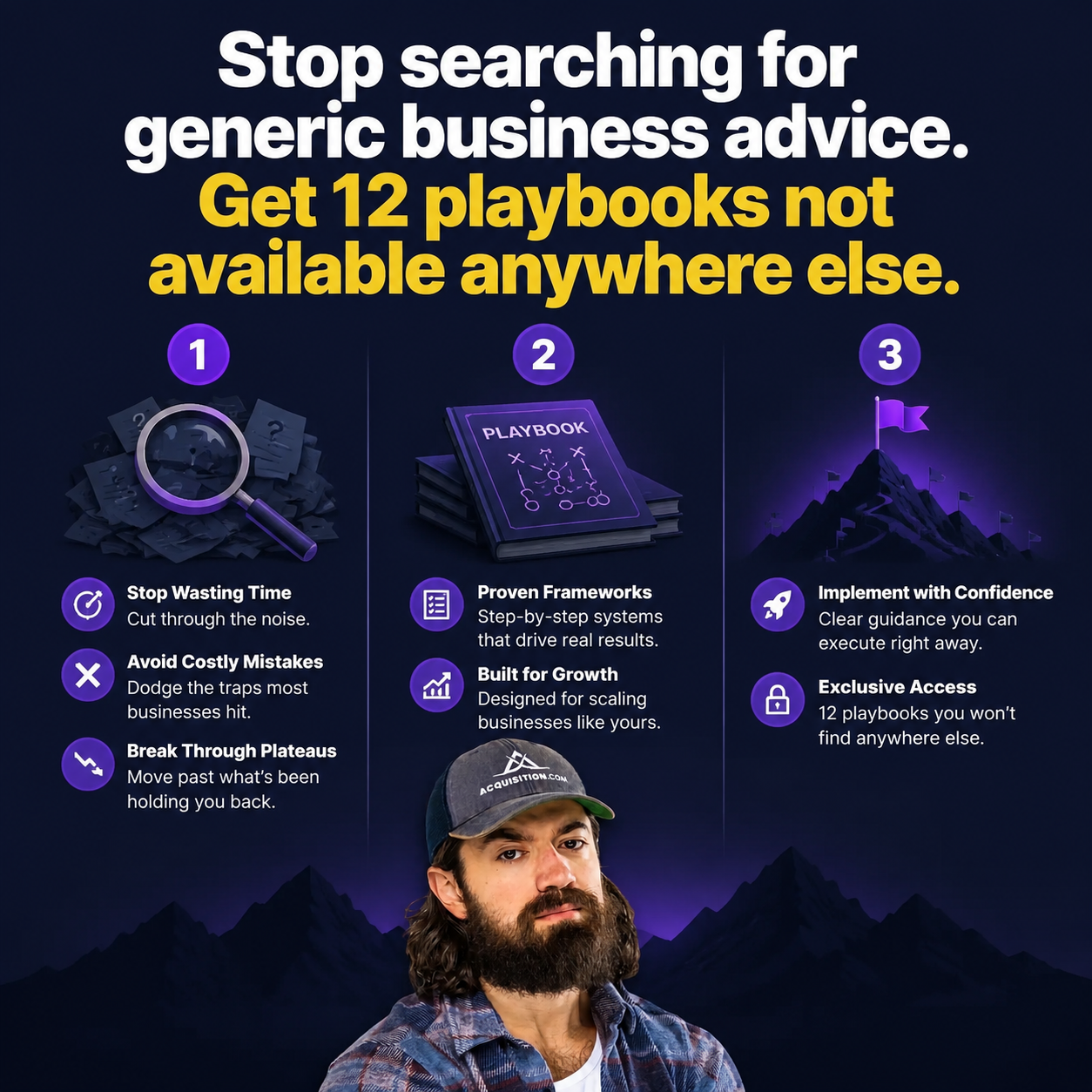 Alex Hormozi Facebook ad