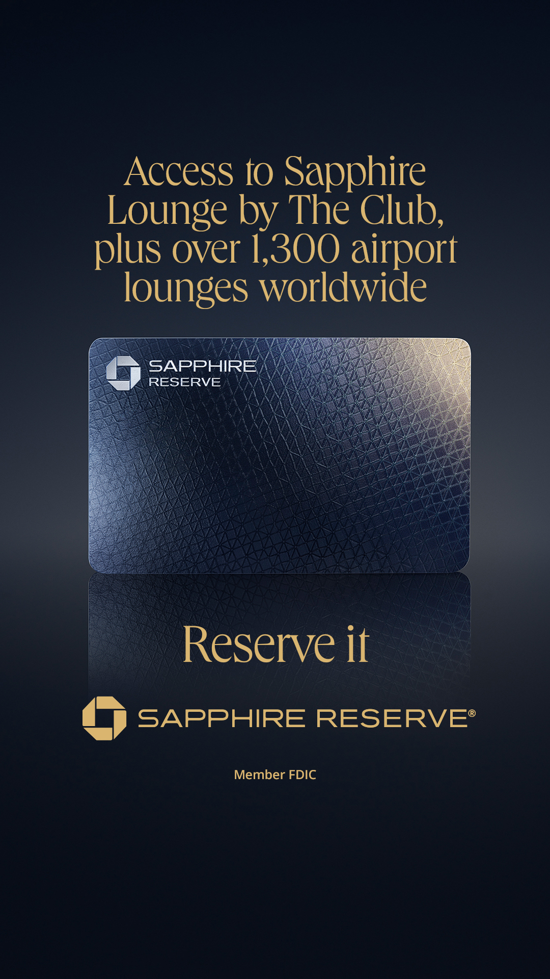 Chase Sapphire Facebook ad