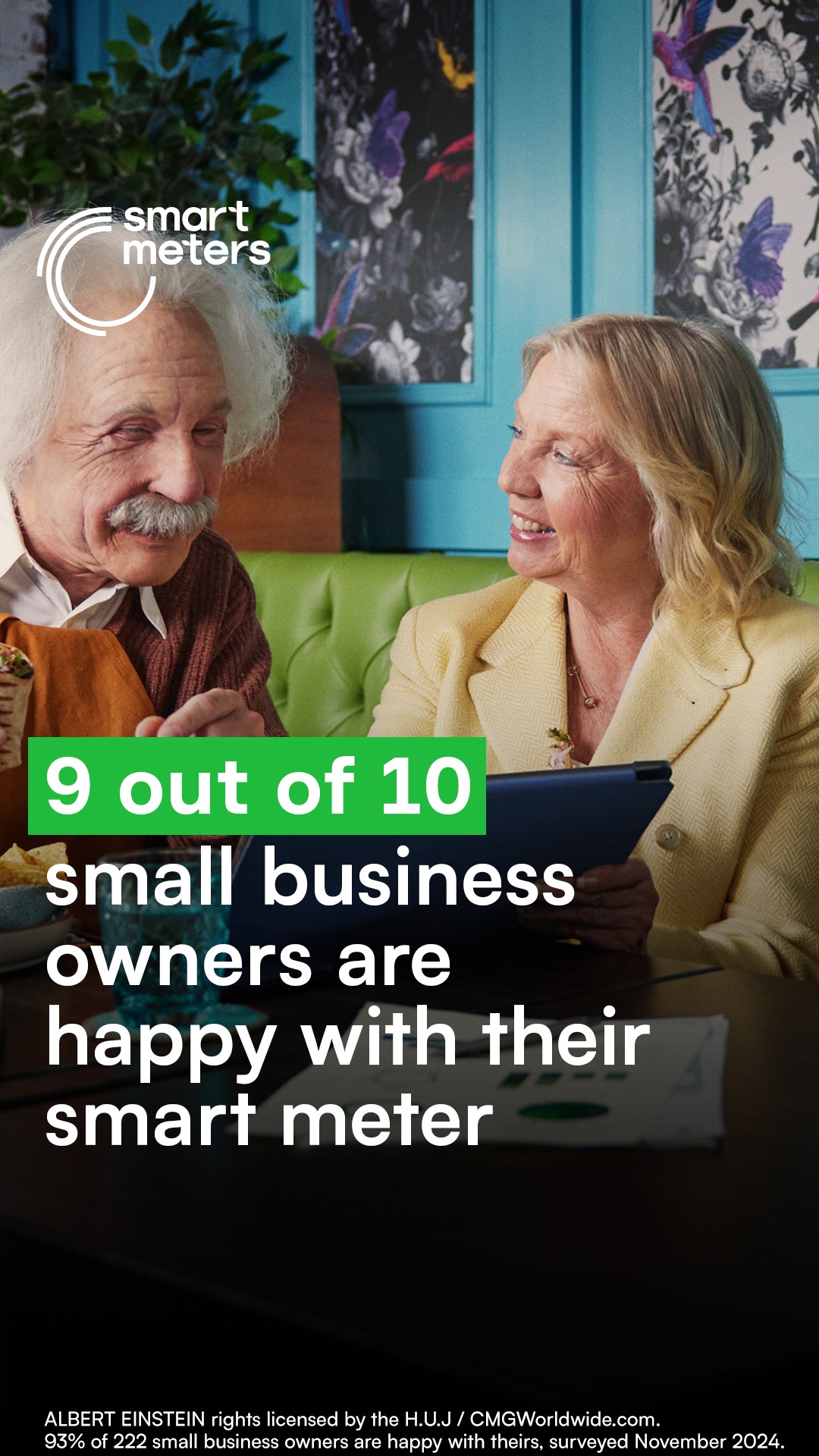 Smart meters Facebook ad
