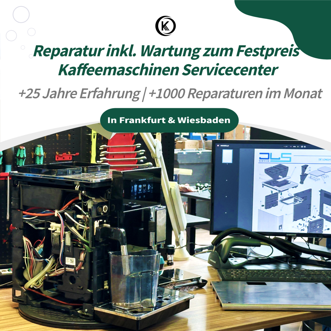 Kaffeewelt Facebook ad: Kaffeemaschinen Festpreis Reparatur inkl.