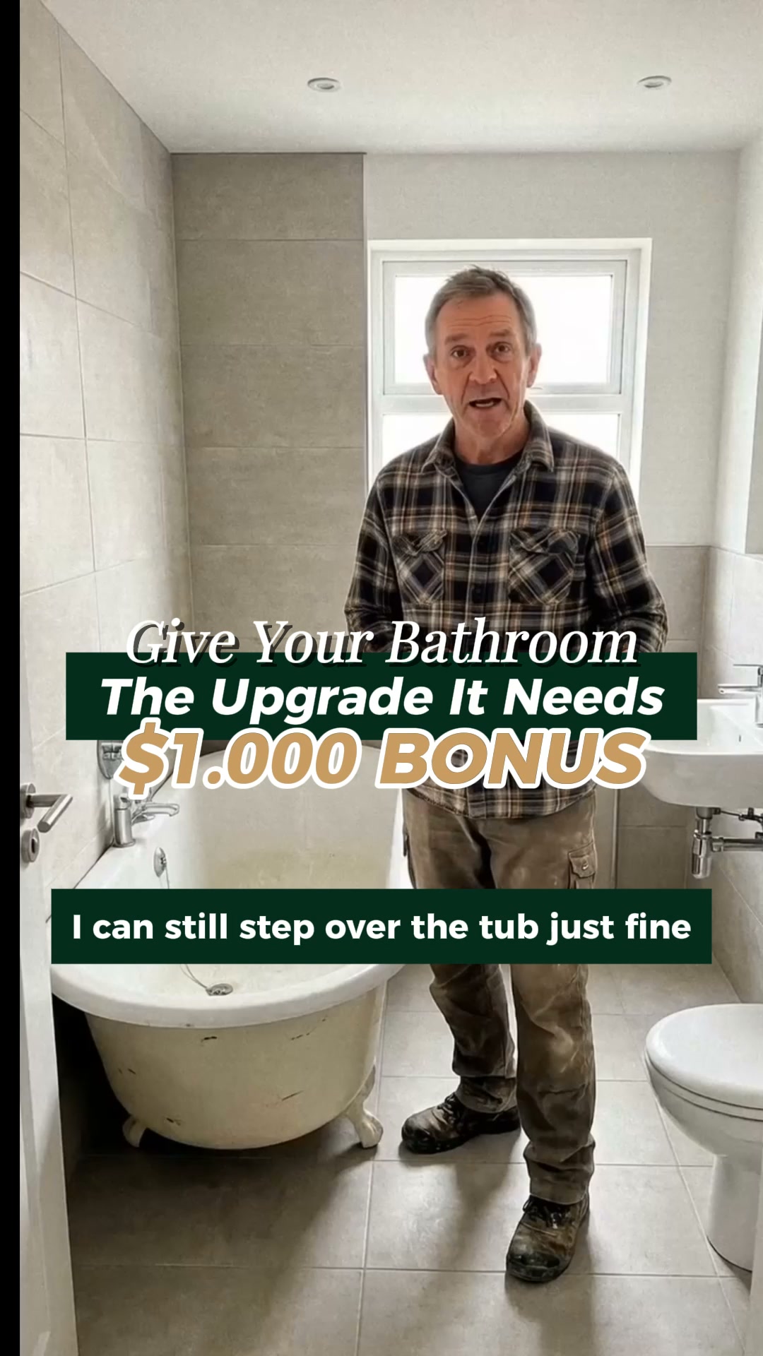 Luxury Bath Design & Remodel Facebook ad from Sep 14, 2026