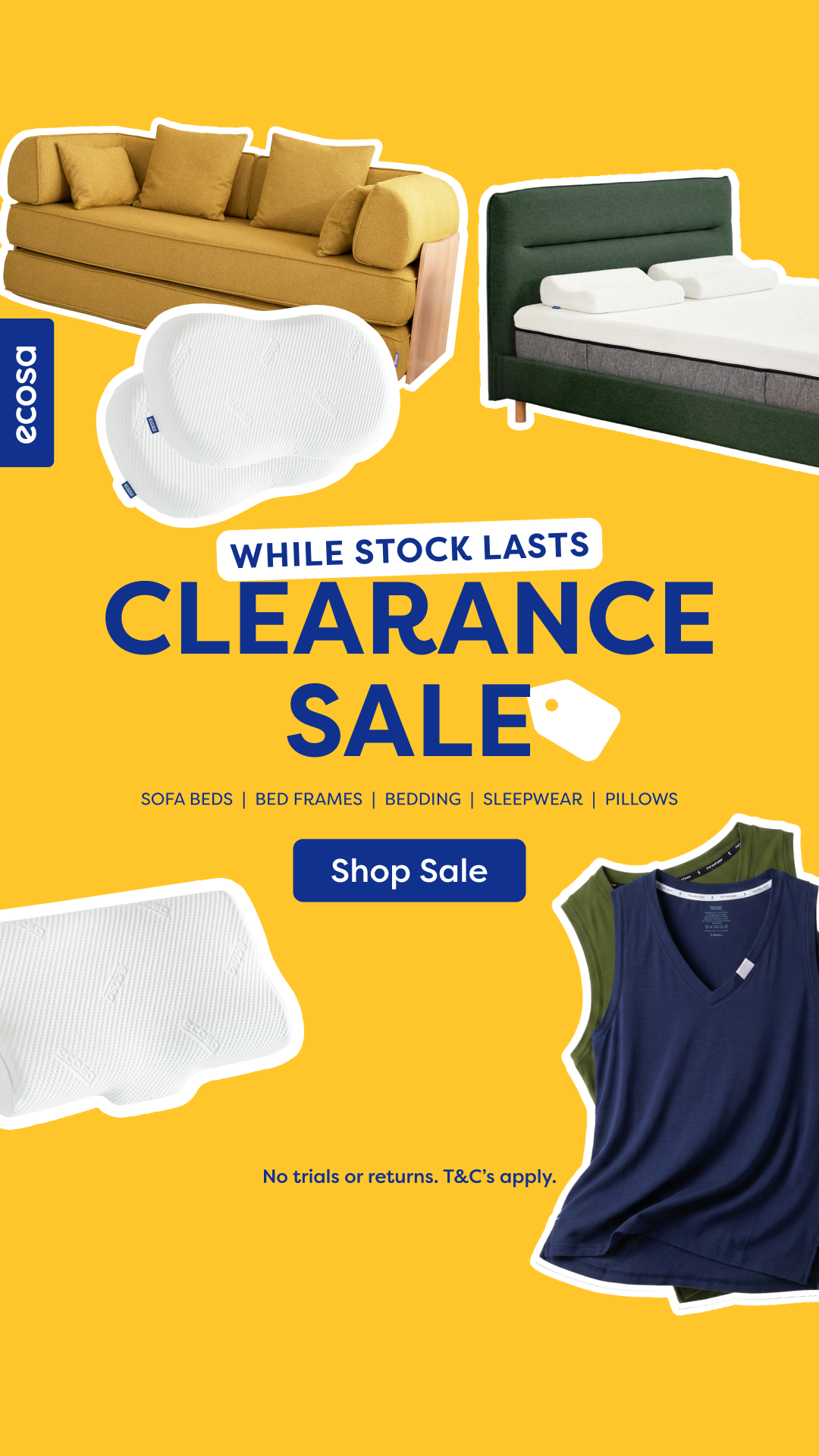 Ecosa Sleep Facebook ad