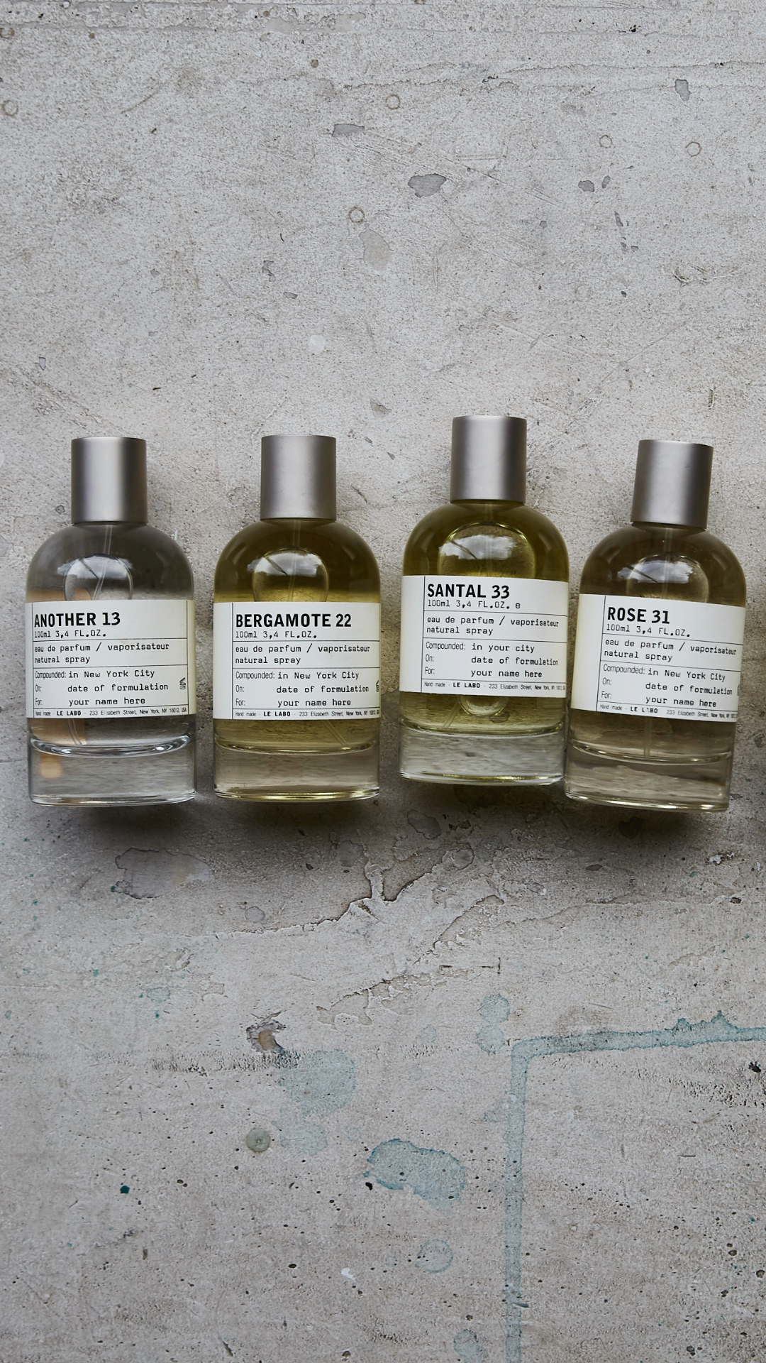 Le Labo Fragrances Facebook ad